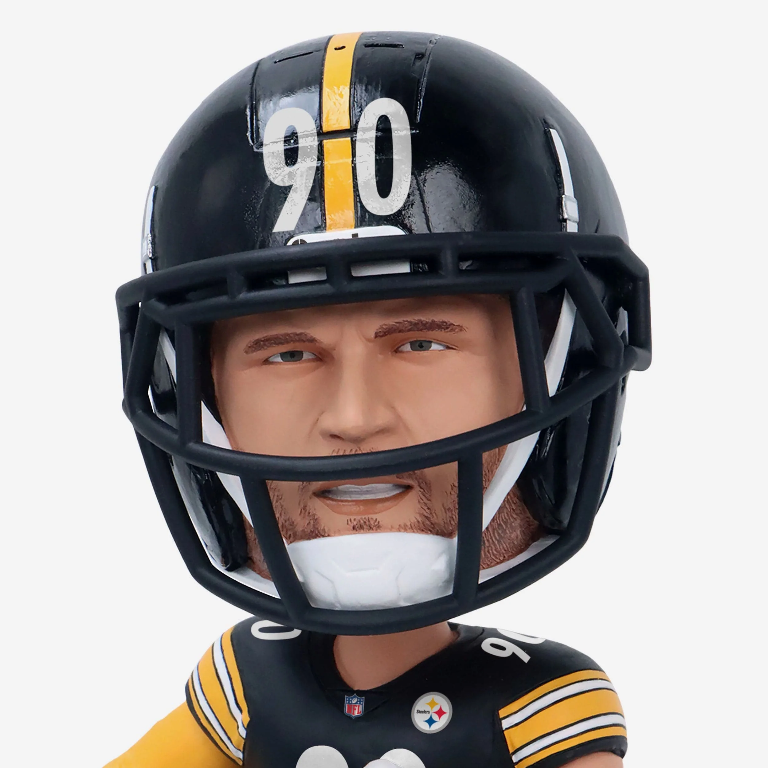TJ Watt Pittsburgh Steelers Bust Bighead Bobblehead - Image 2