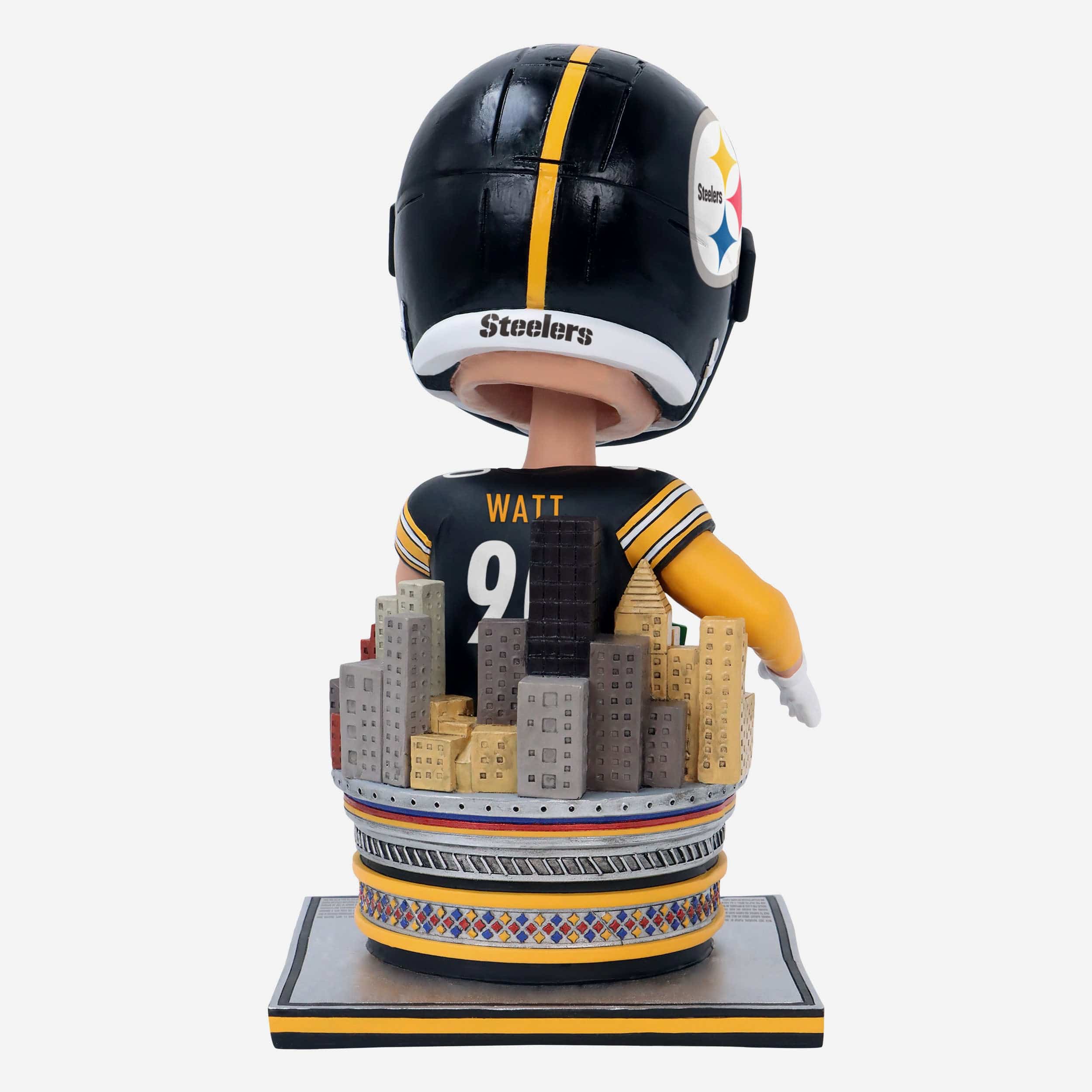 TJ Watt Pittsburgh Steelers Bust Bighead Bobblehead - Image 7