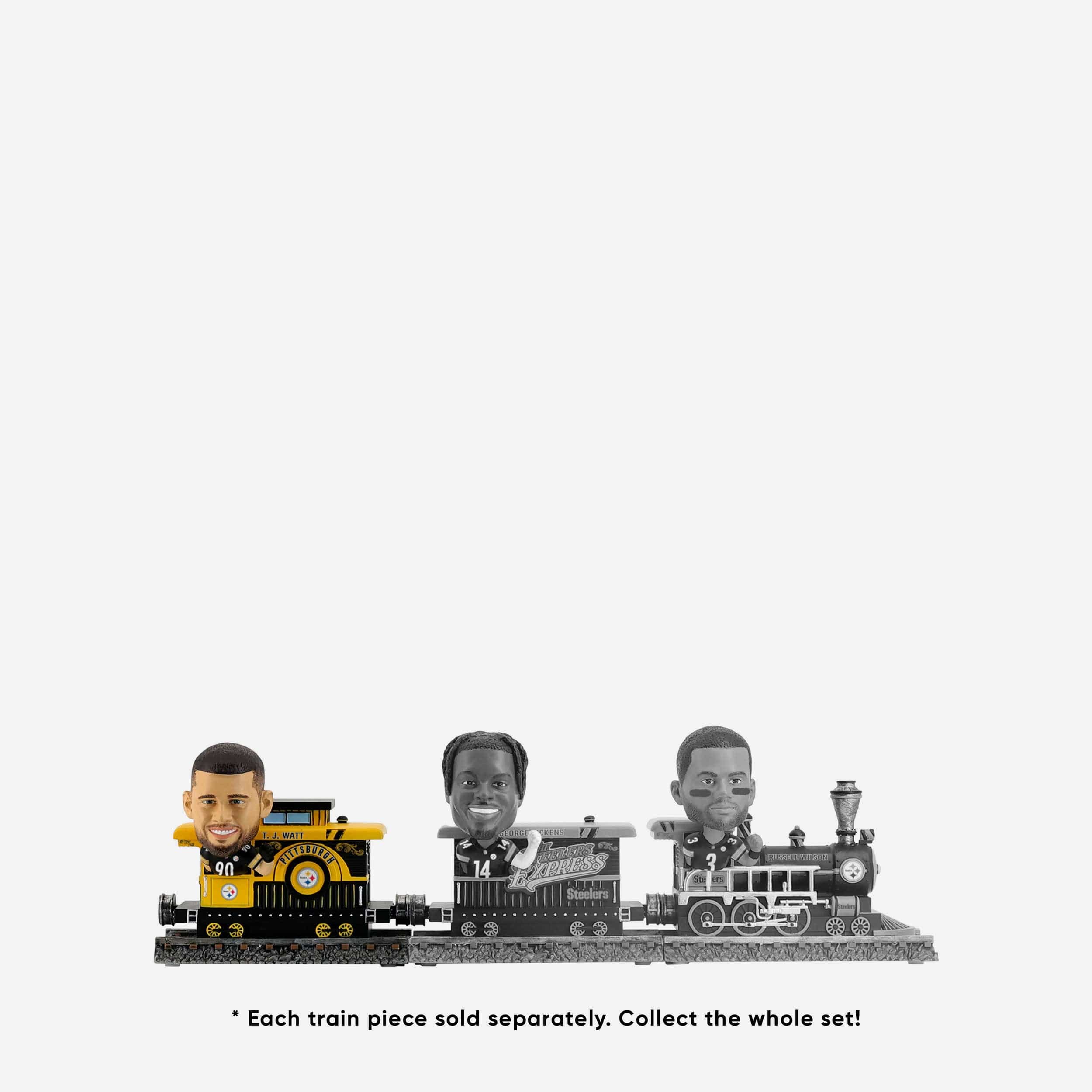 TJ Watt Pittsburgh Steelers Express Train Bobblehead - Image 6