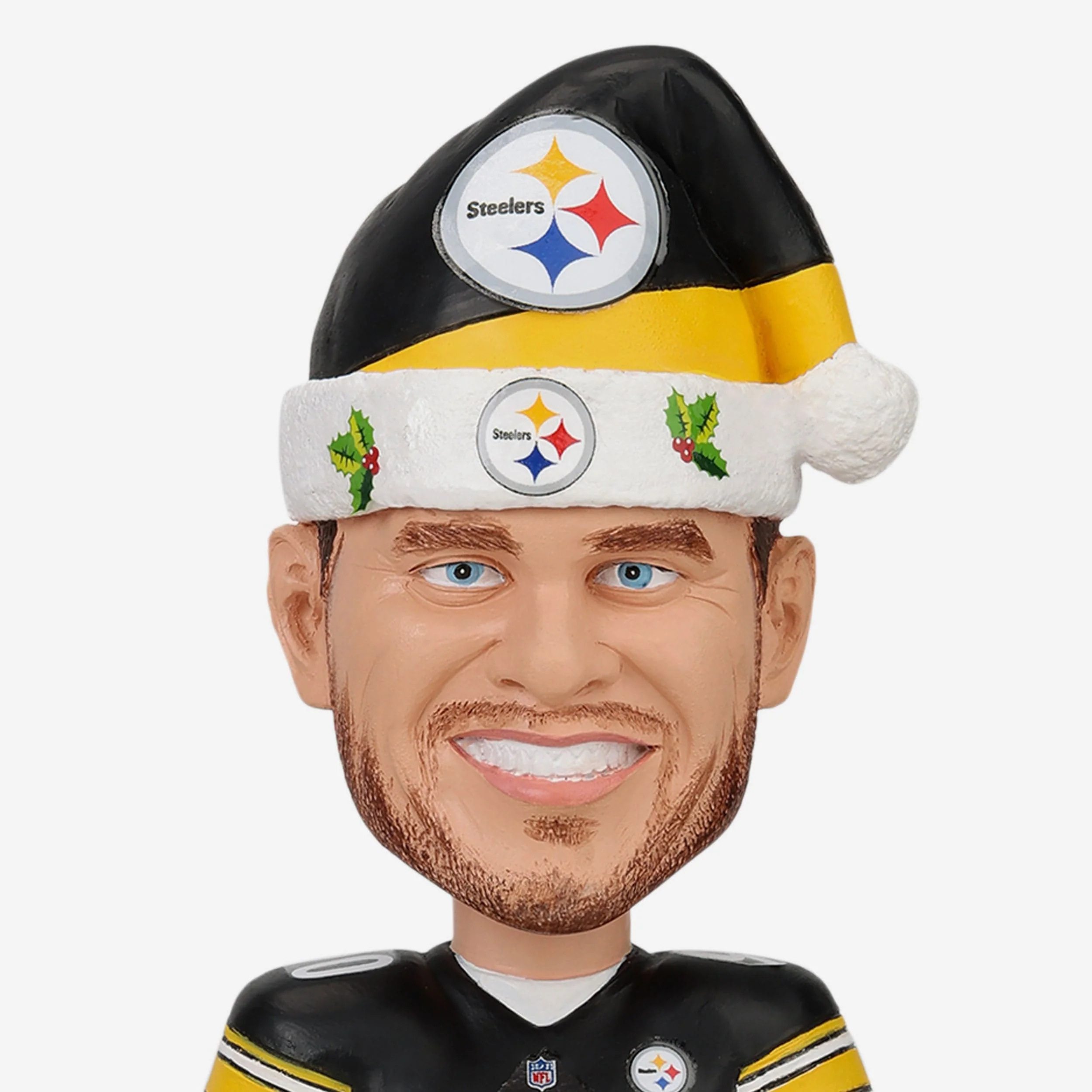 TJ Watt Pittsburgh Steelers Holiday Snowglobe Bobblehead - Image 2