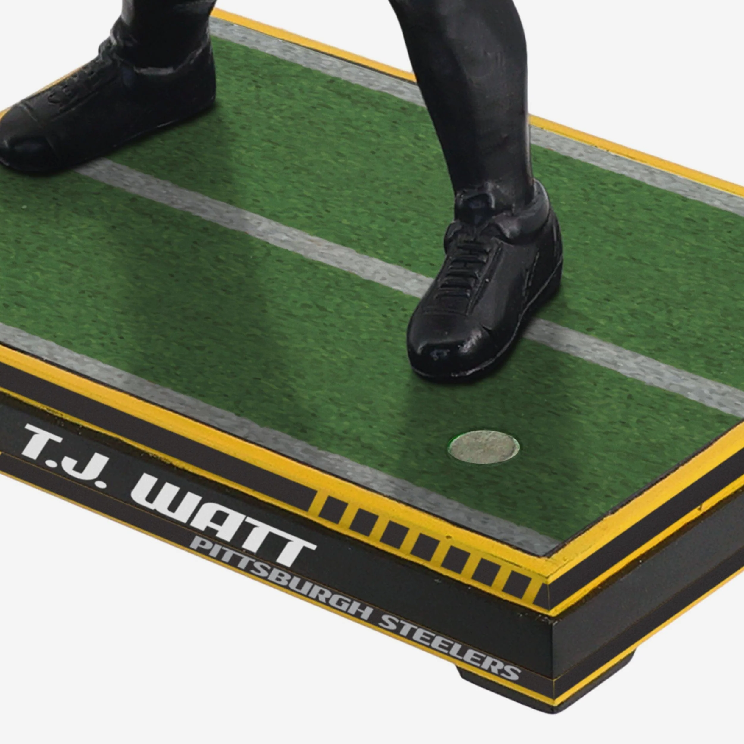 TJ Watt Pittsburgh Steelers Magnetized Bobble Dubblz Bobblehead - Image 4