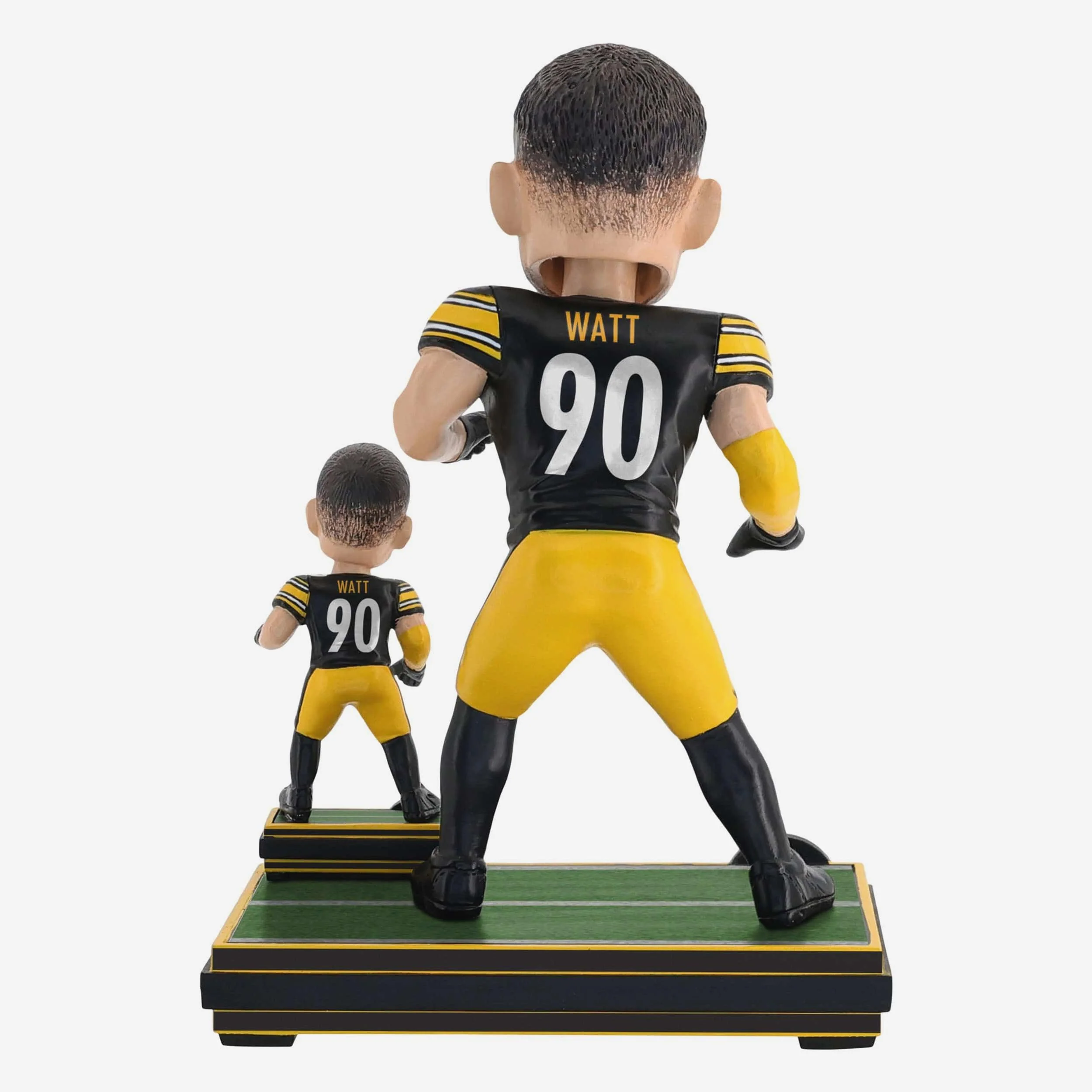 TJ Watt Pittsburgh Steelers Magnetized Bobble Dubblz Bobblehead - Image 7