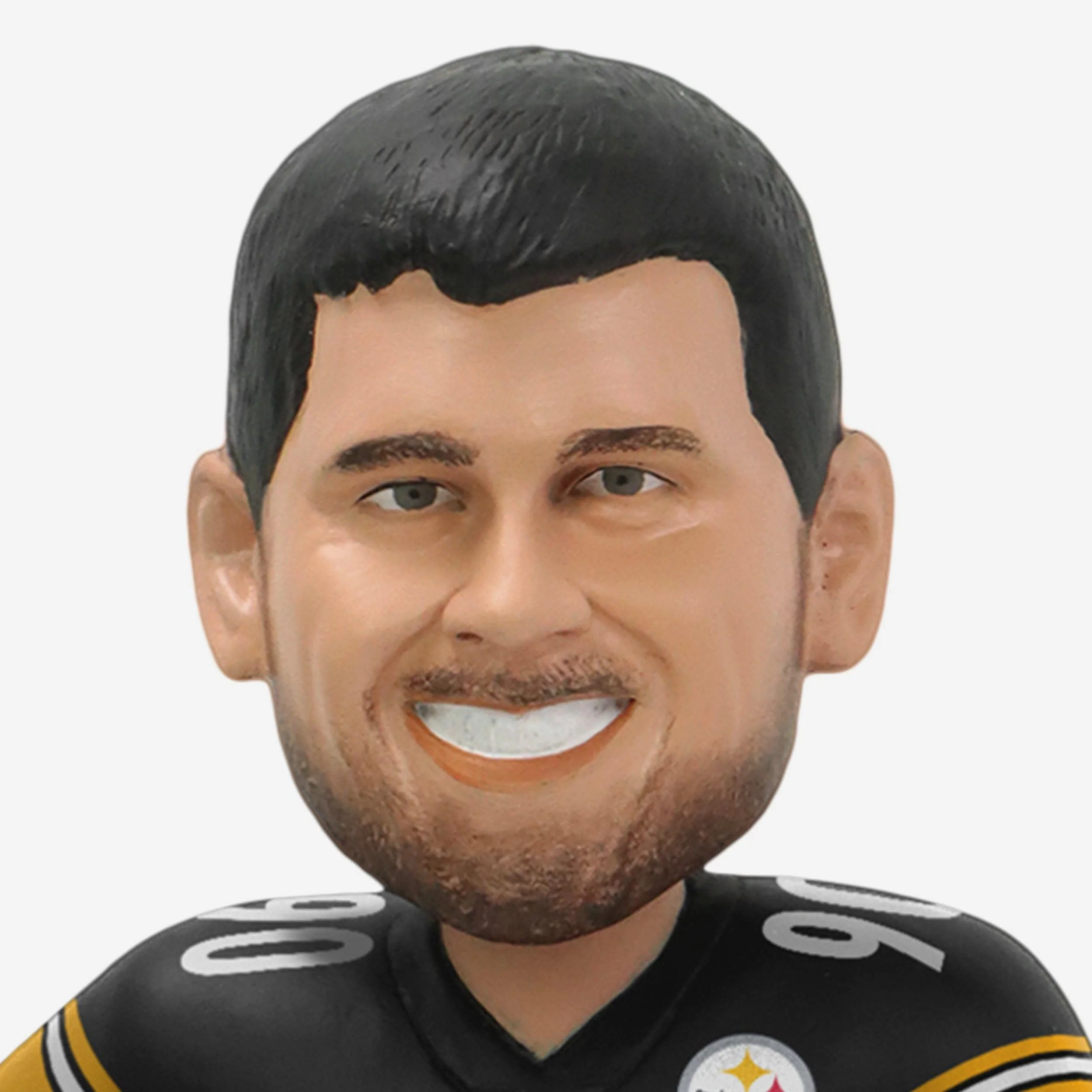 TJ Watt Pittsburgh Steelers Patch Collection Bobblehead - Image 2