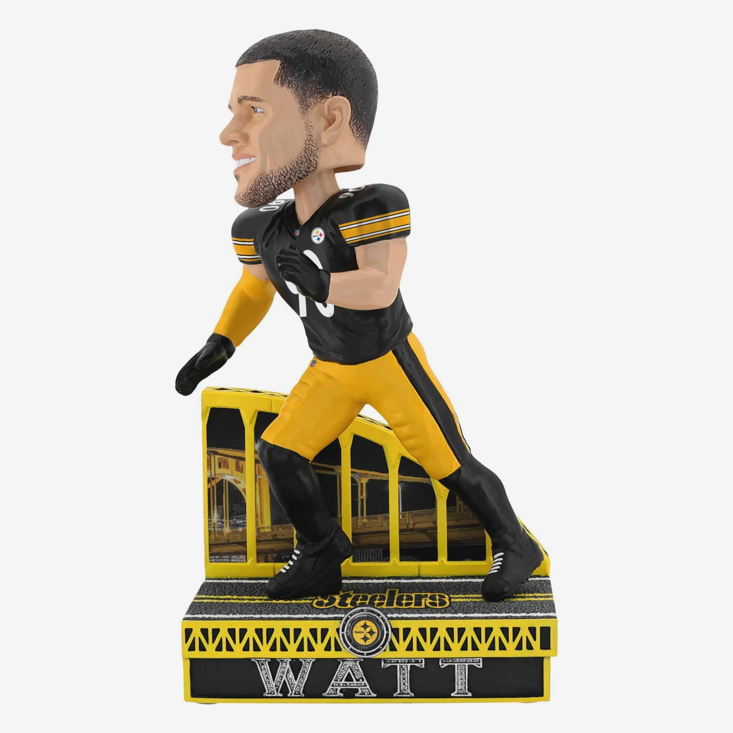TJ Watt Pittsburgh Steelers Steel City Bobblehead