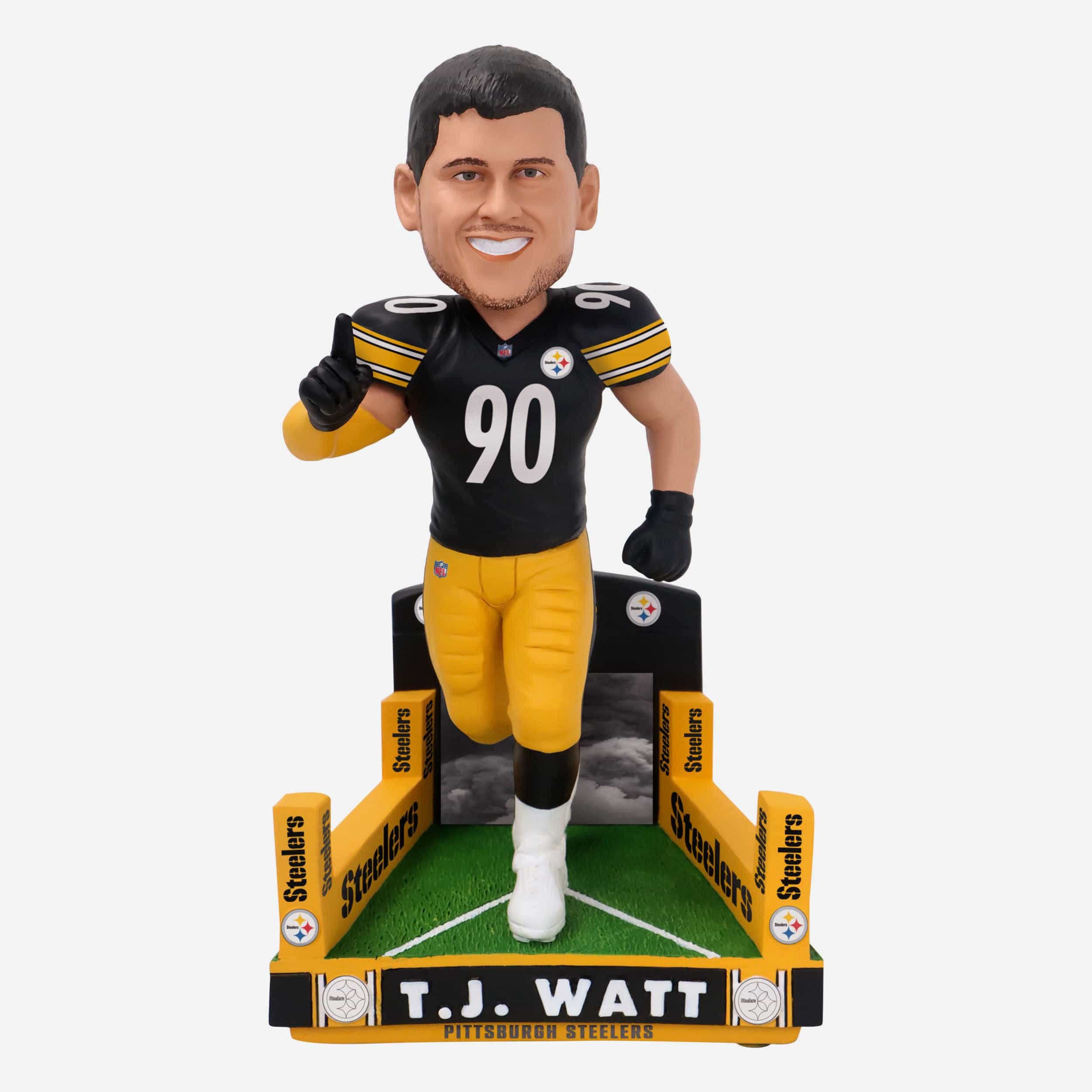 TJ Watt Pittsburgh Steelers Tunnel Entrance Bobblehead