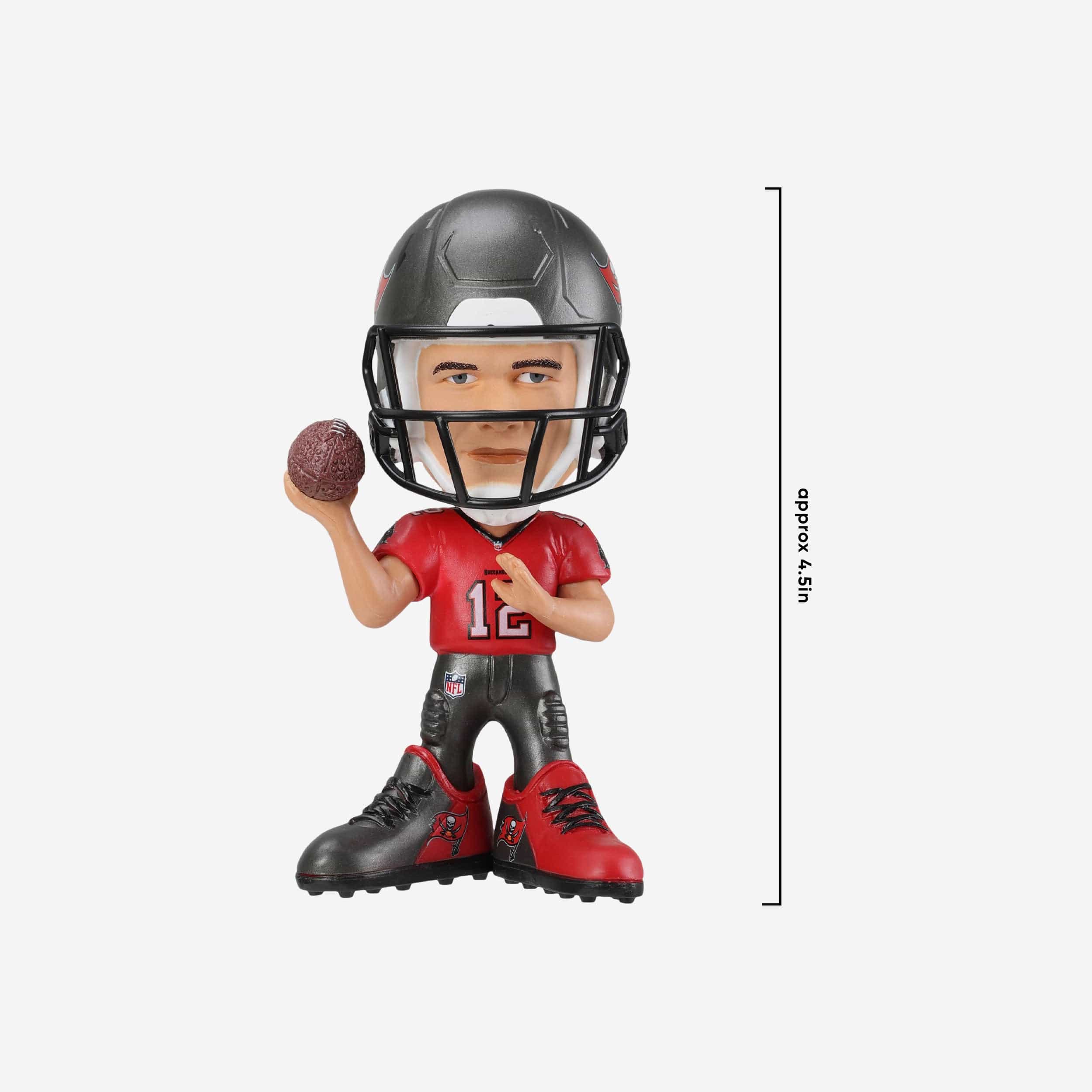 Tom Brady Tampa Bay Buccaneers Vinyl Showstomperz Bobblehead - Image 3