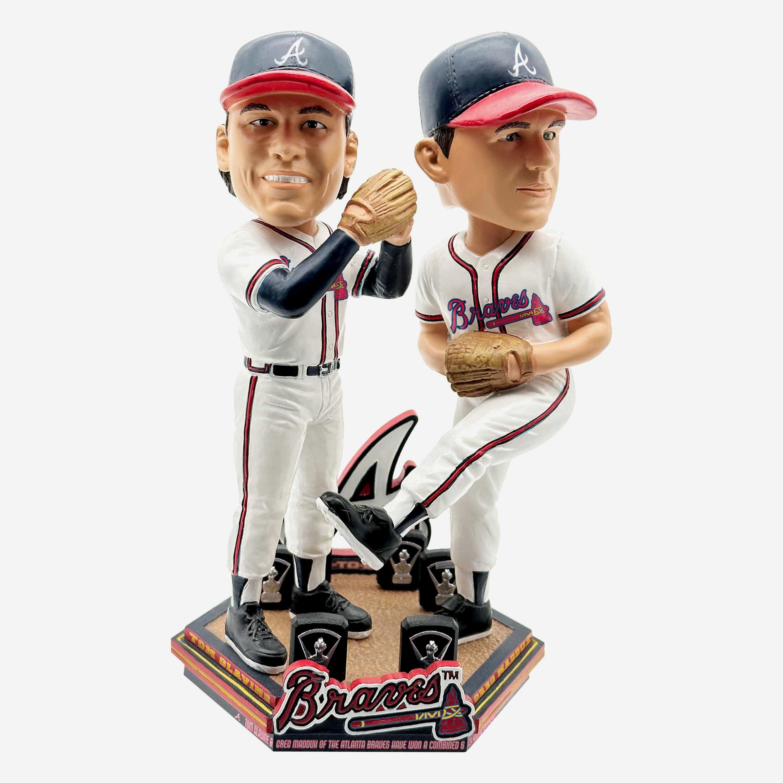 Tom Glavine & Greg Maddux Atlanta Braves Cy Young Dual Bobblehead