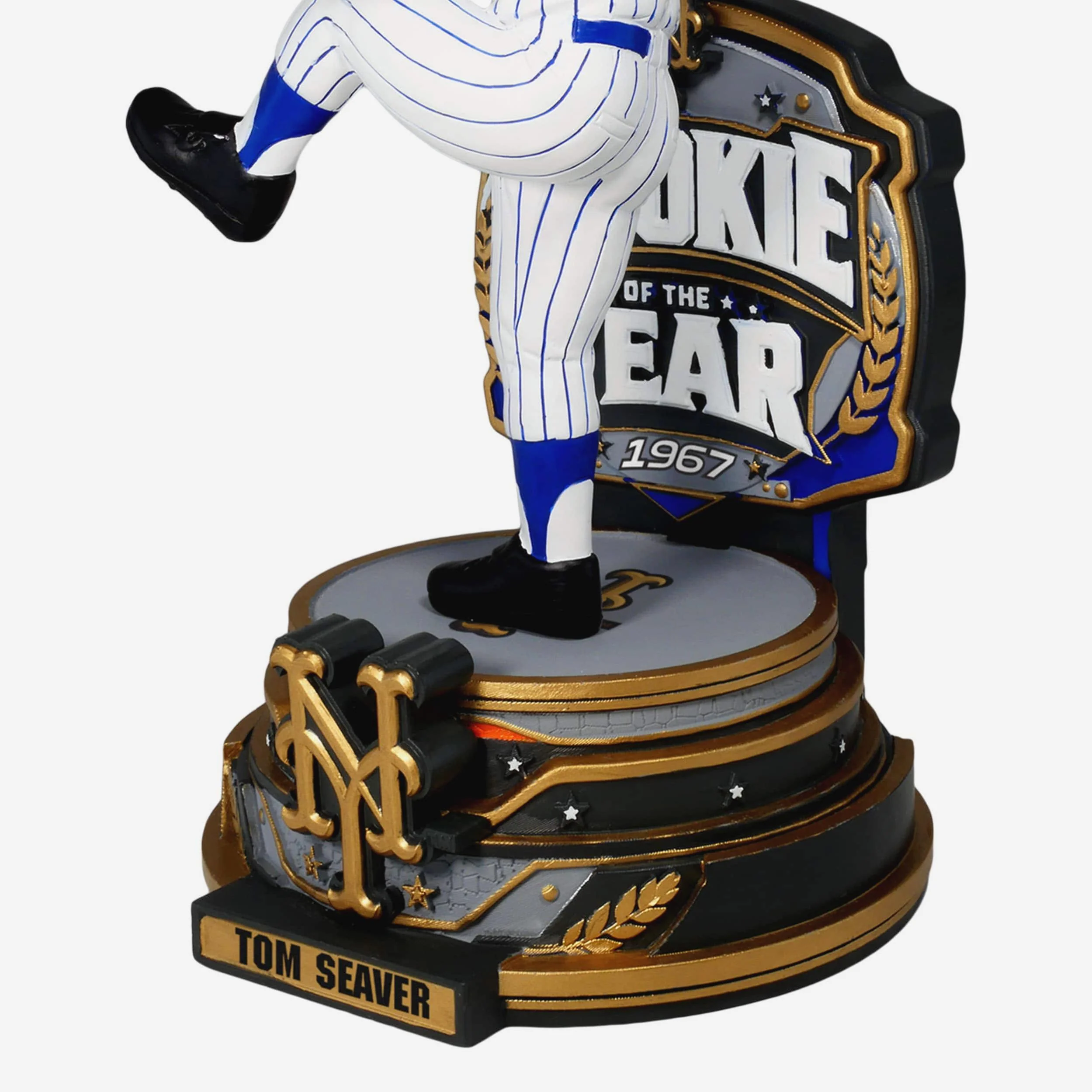 Tom Seaver New York Mets 1967 Rookie of the Year Bobblehead - Image 3