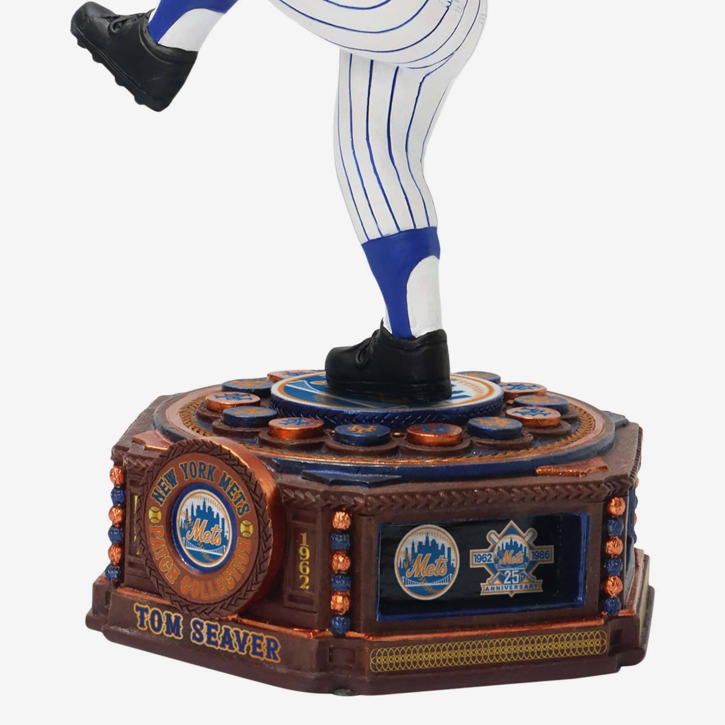 Tom Seaver New York Mets Patch Collection Bobblehead - Image 3