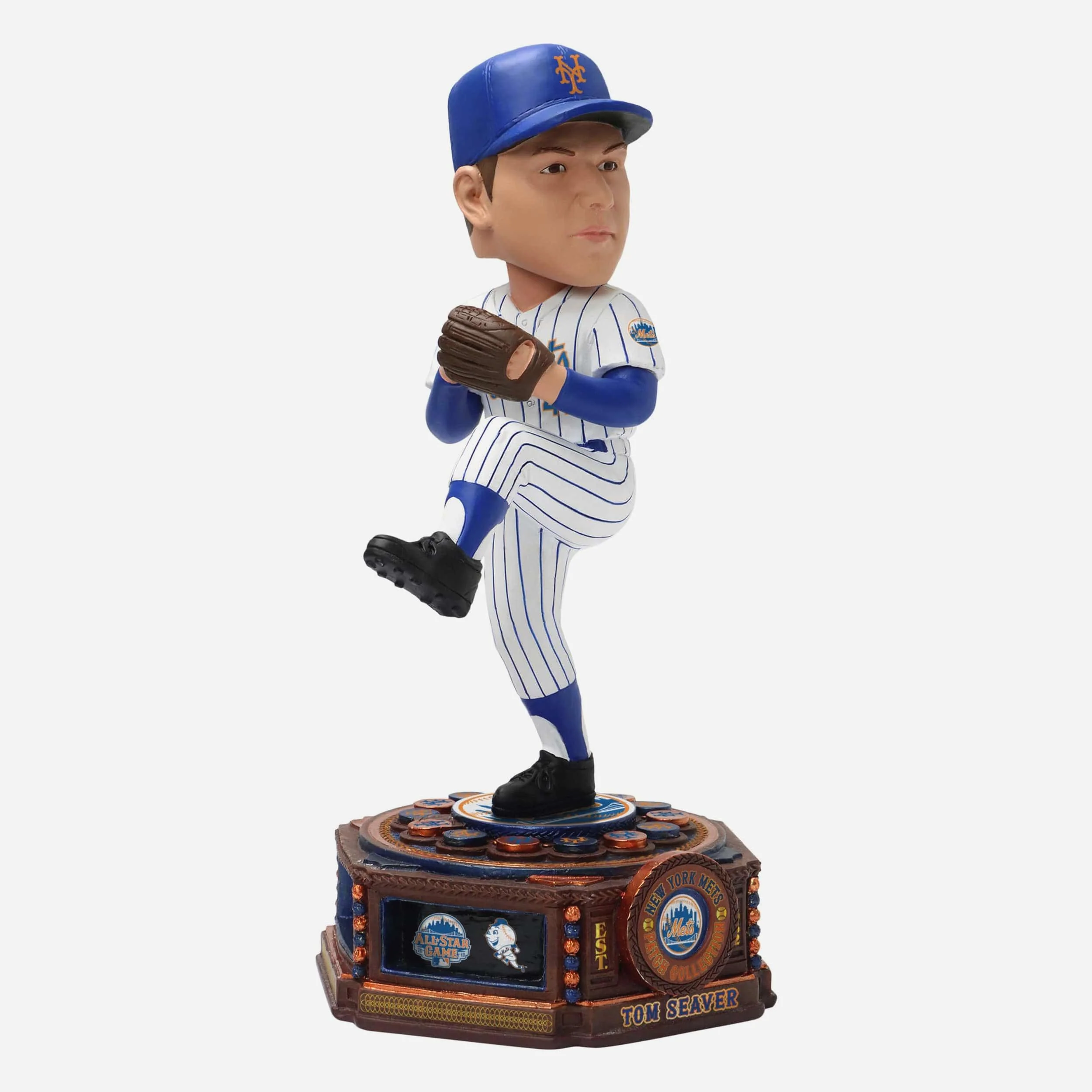 Tom Seaver New York Mets Patch Collection Bobblehead - Image 4