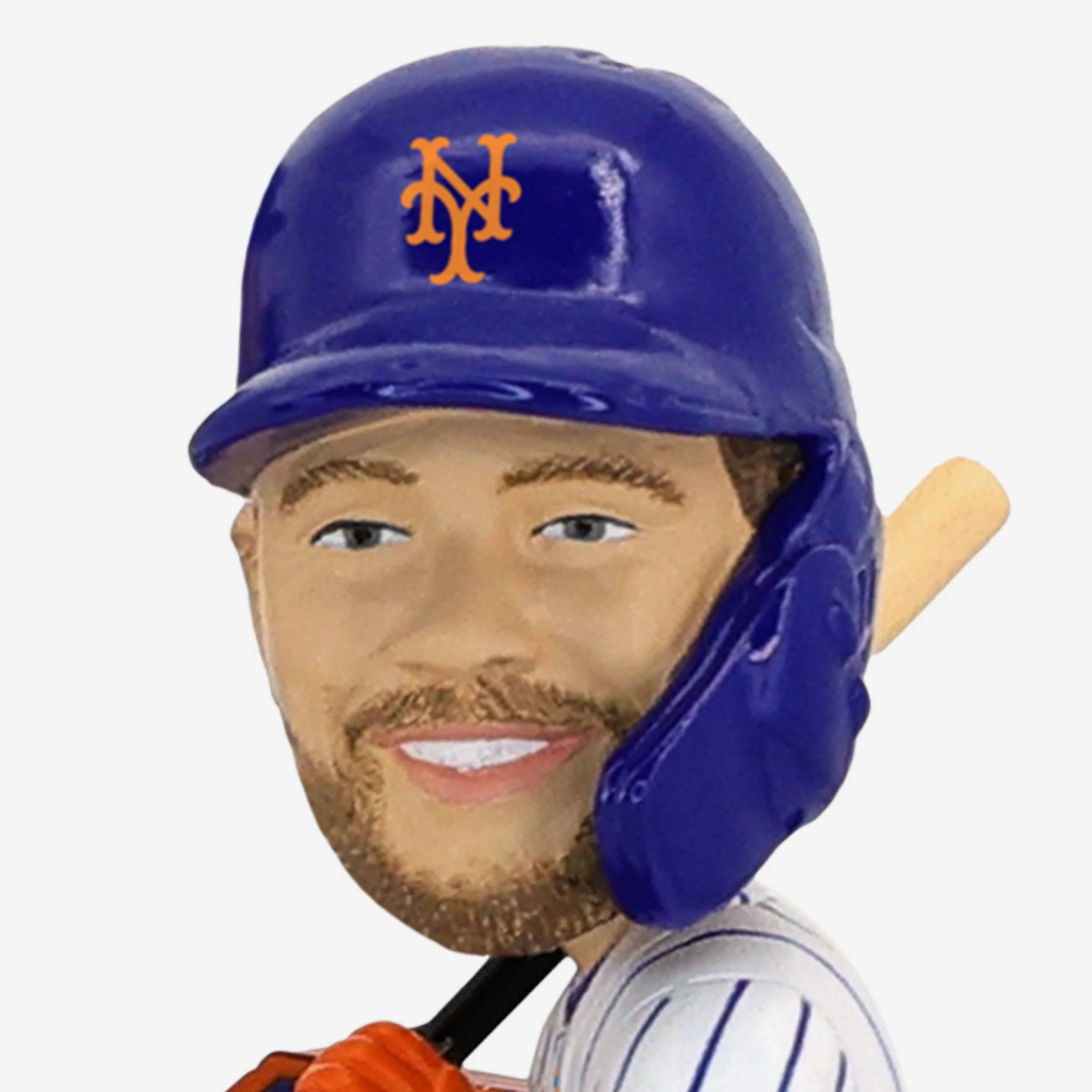 Tom Seaver & Pete Alonso New York Mets 1967 & 2019 Rookie of the Year Then and Now Bobblehead - Image 3