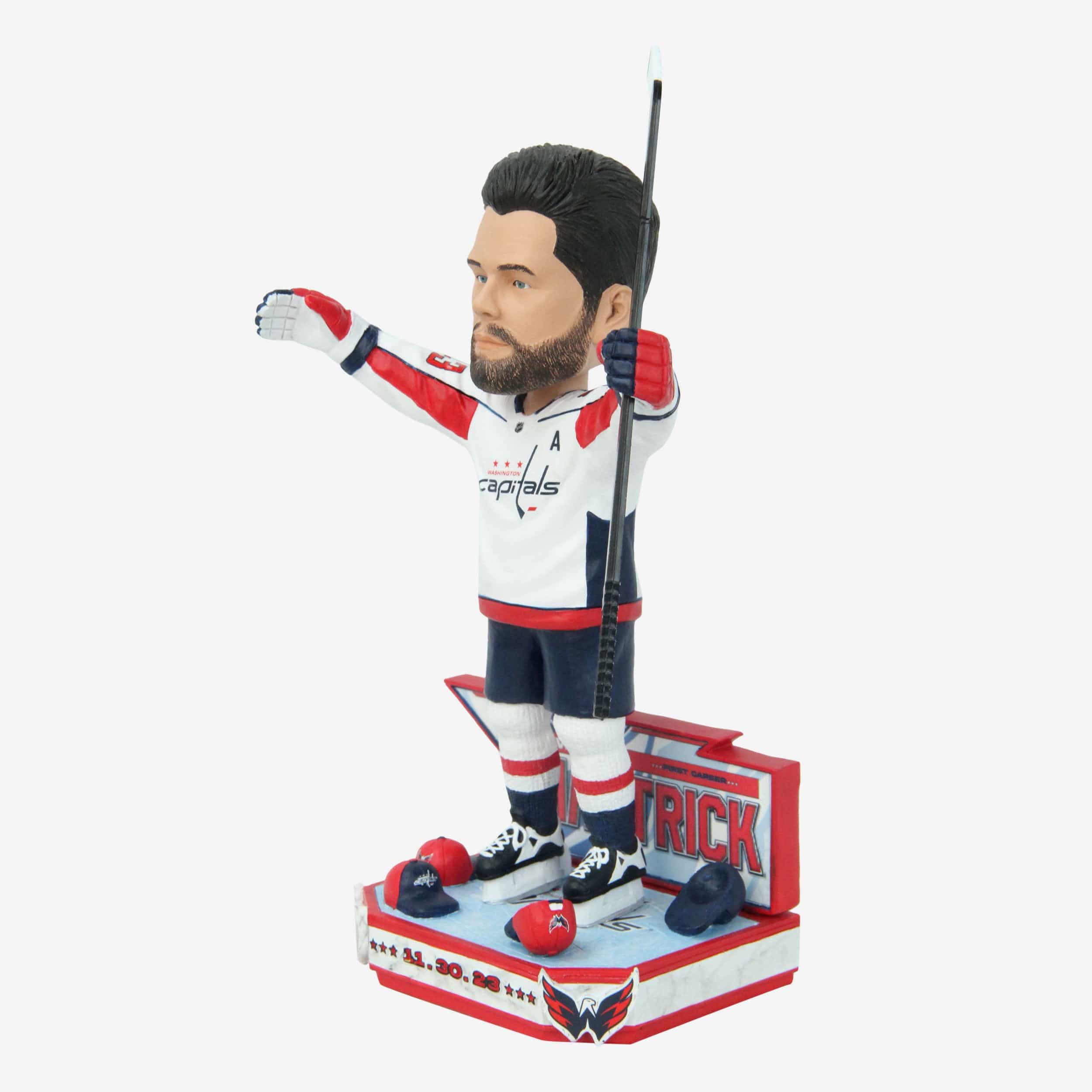 Tom Wilson Washington Capitals Hat Trick Bobblehead - Image 4