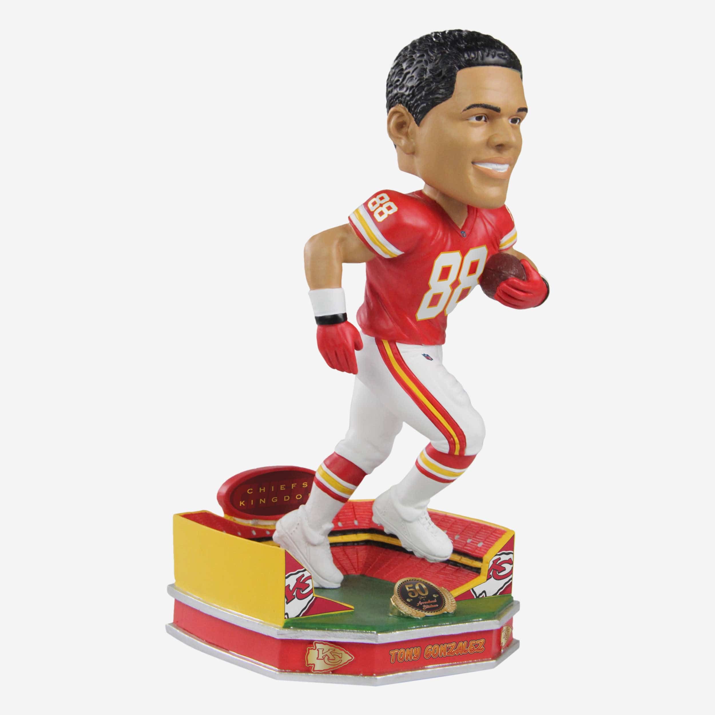 Tony Gonzalez Kansas City Chiefs Arrowhead Stadium 50th Anniversary Bobblehead - Image 4