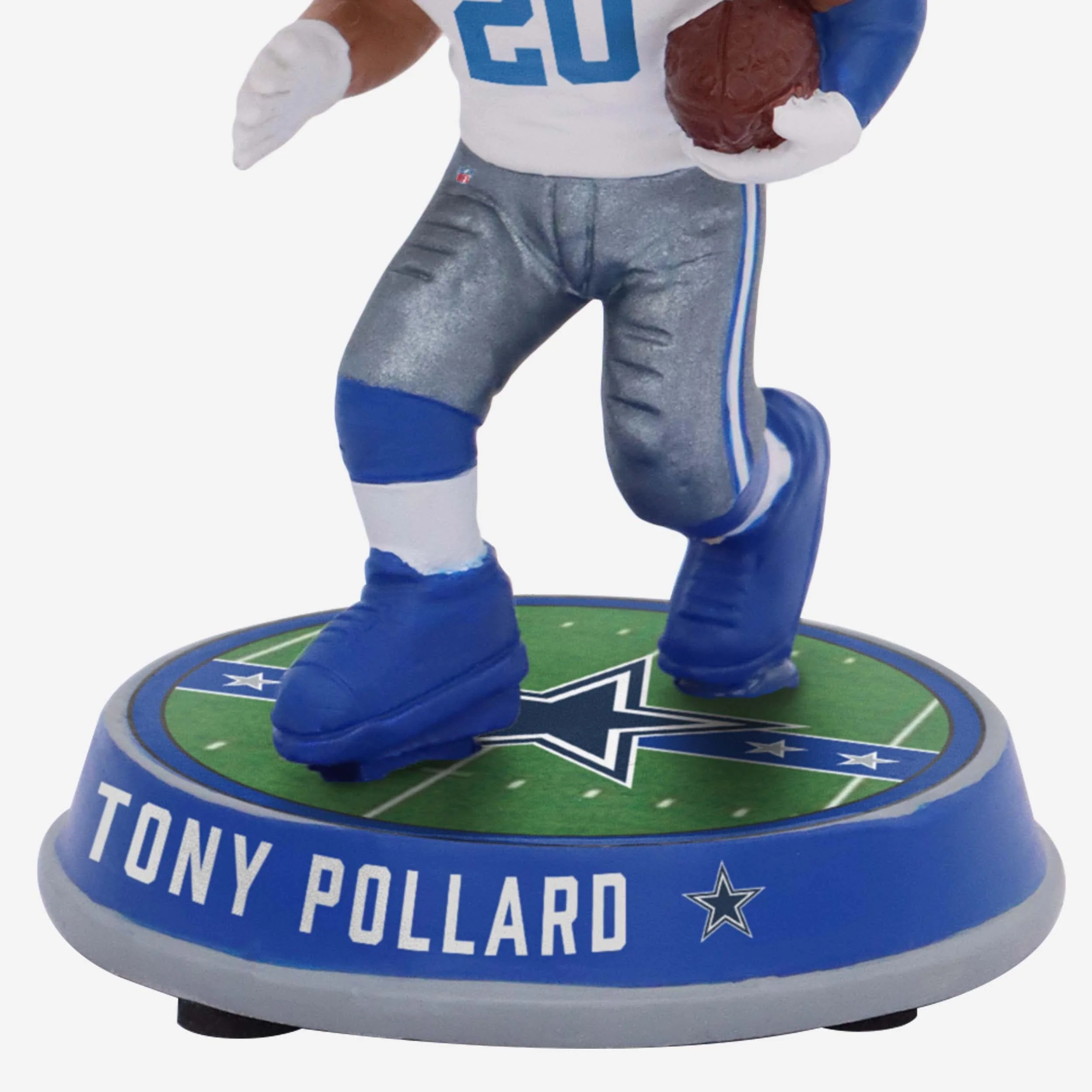 Tony Pollard Dallas Cowboys Mini Bighead Bobblehead - Image 3