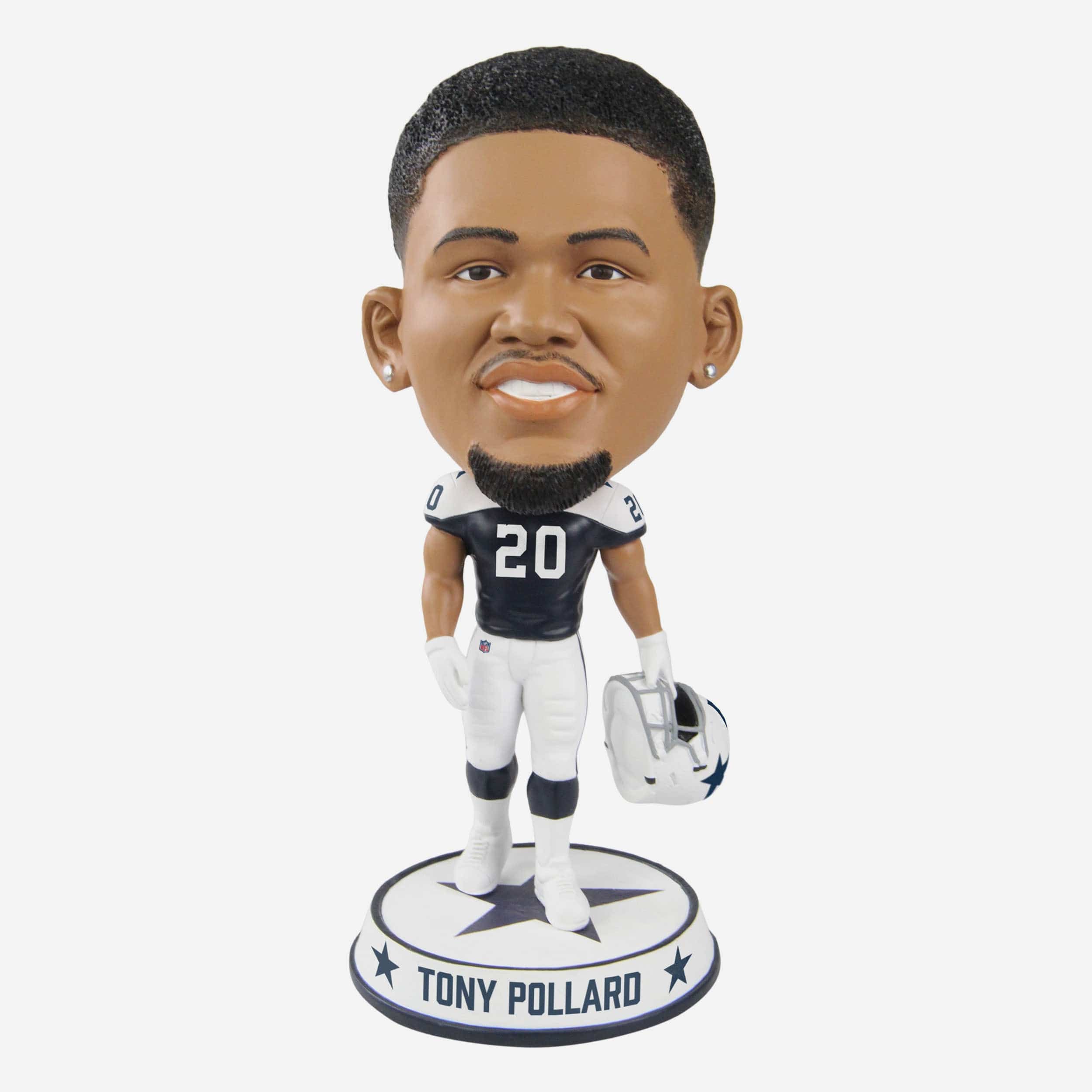 Tony Pollard Dallas Cowboys Retro Uniform Variant Bighead Bobblehead