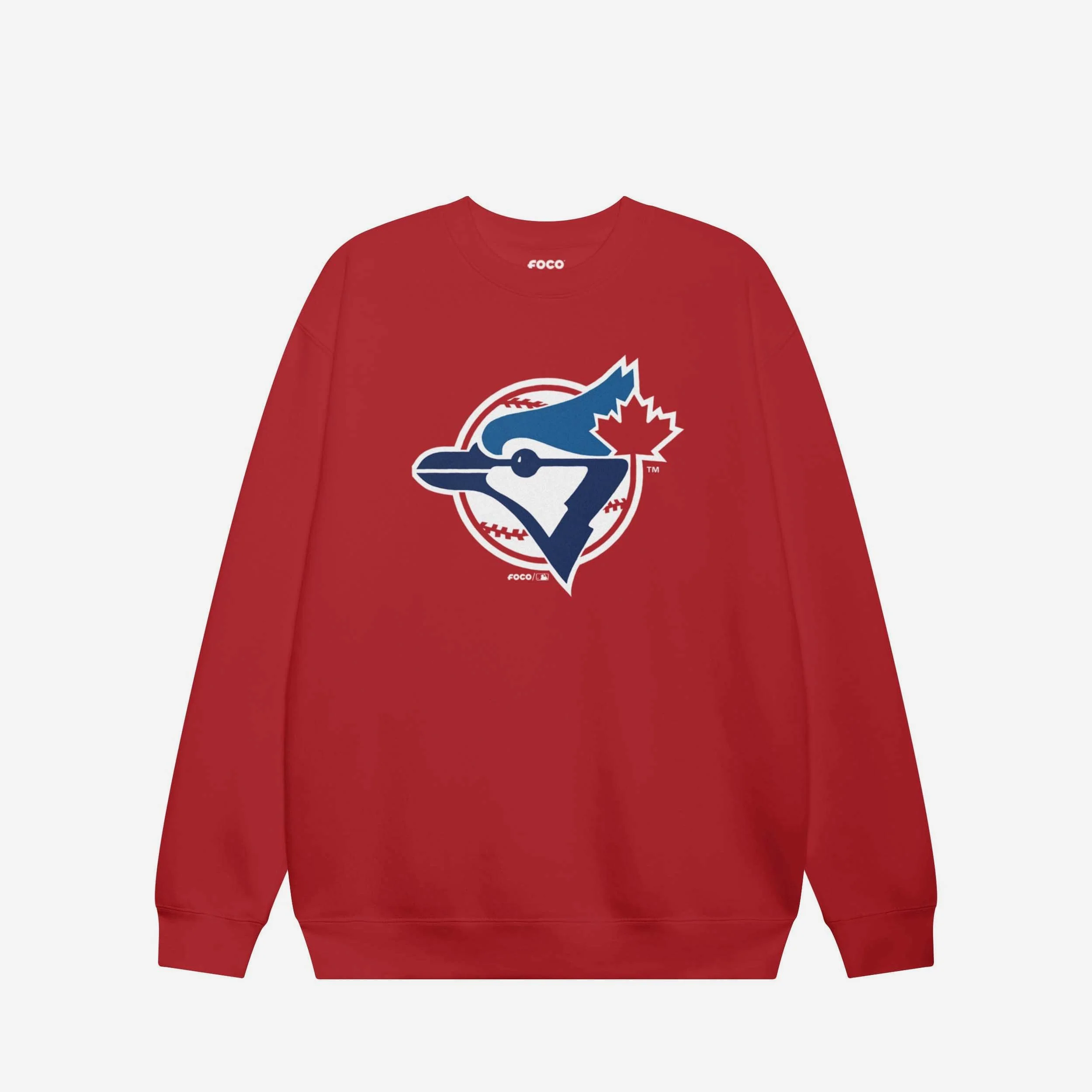 Toronto Blue Jays 1989 Alternate Logo Crew Neck Sweatshirt - Image 3