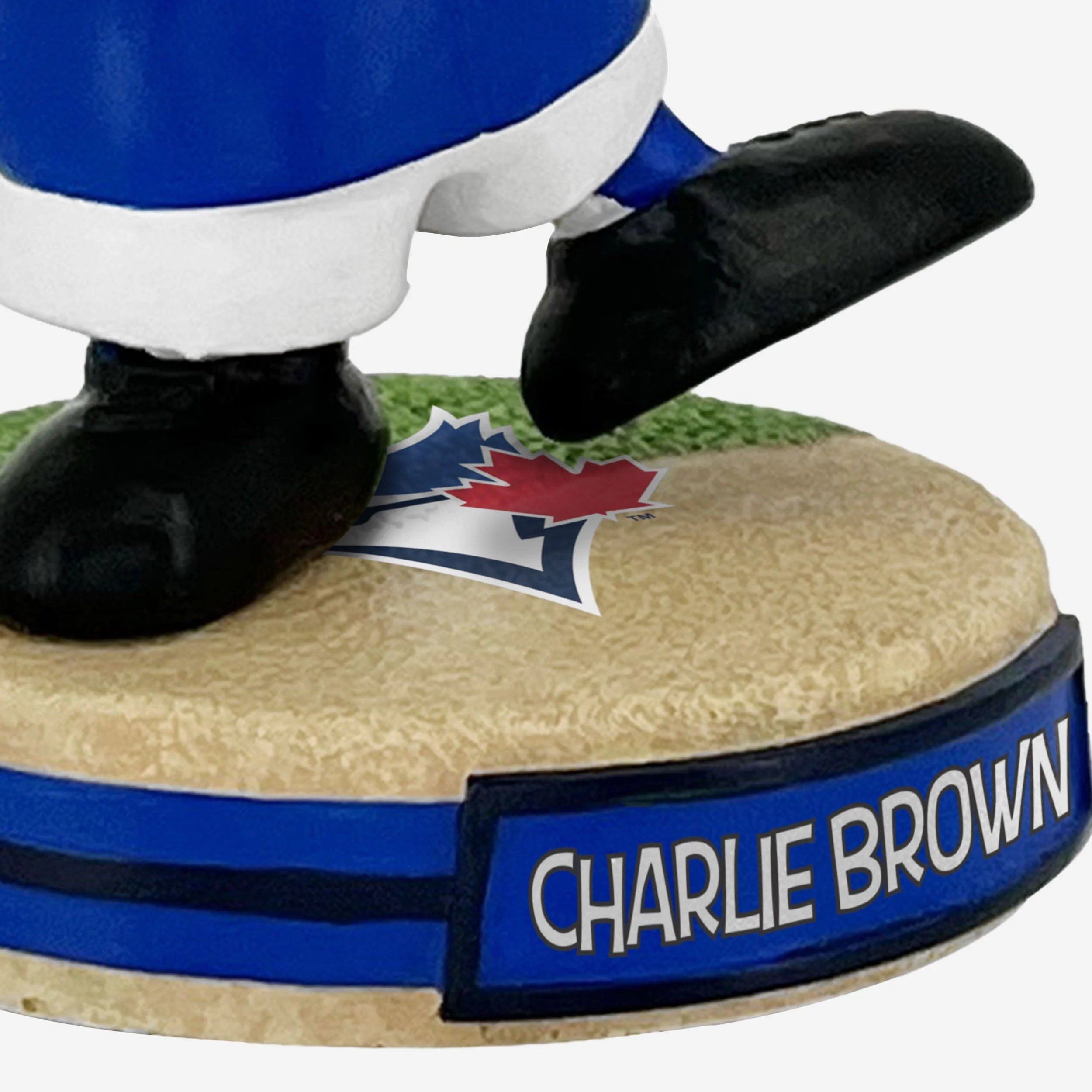 Toronto Blue Jays Charlie Brown Peanuts Mini Bighead Bobblehead - Image 3
