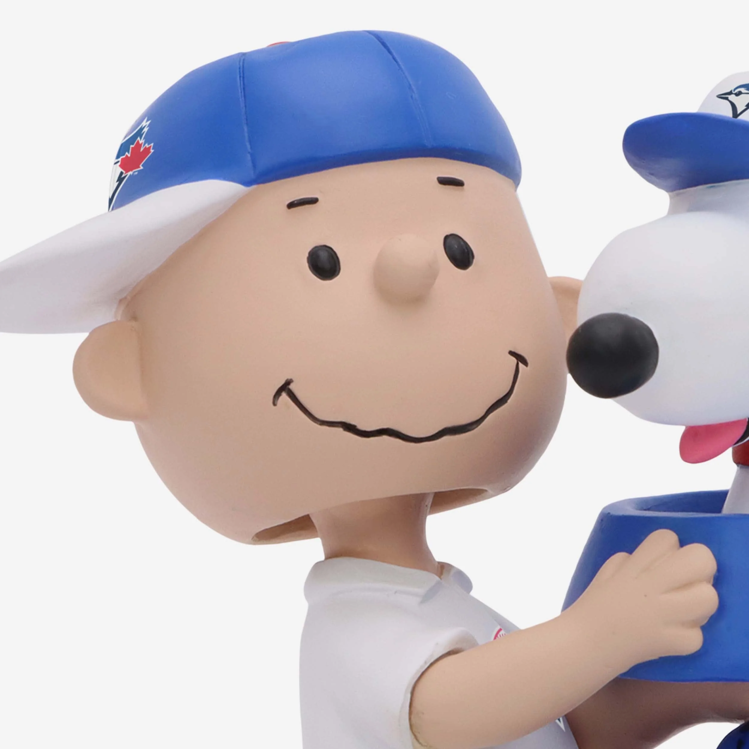 Toronto Blue Jays Charlie Brown & Snoopy Peanuts Dual Mini Bighead Bobblehead - Image 2