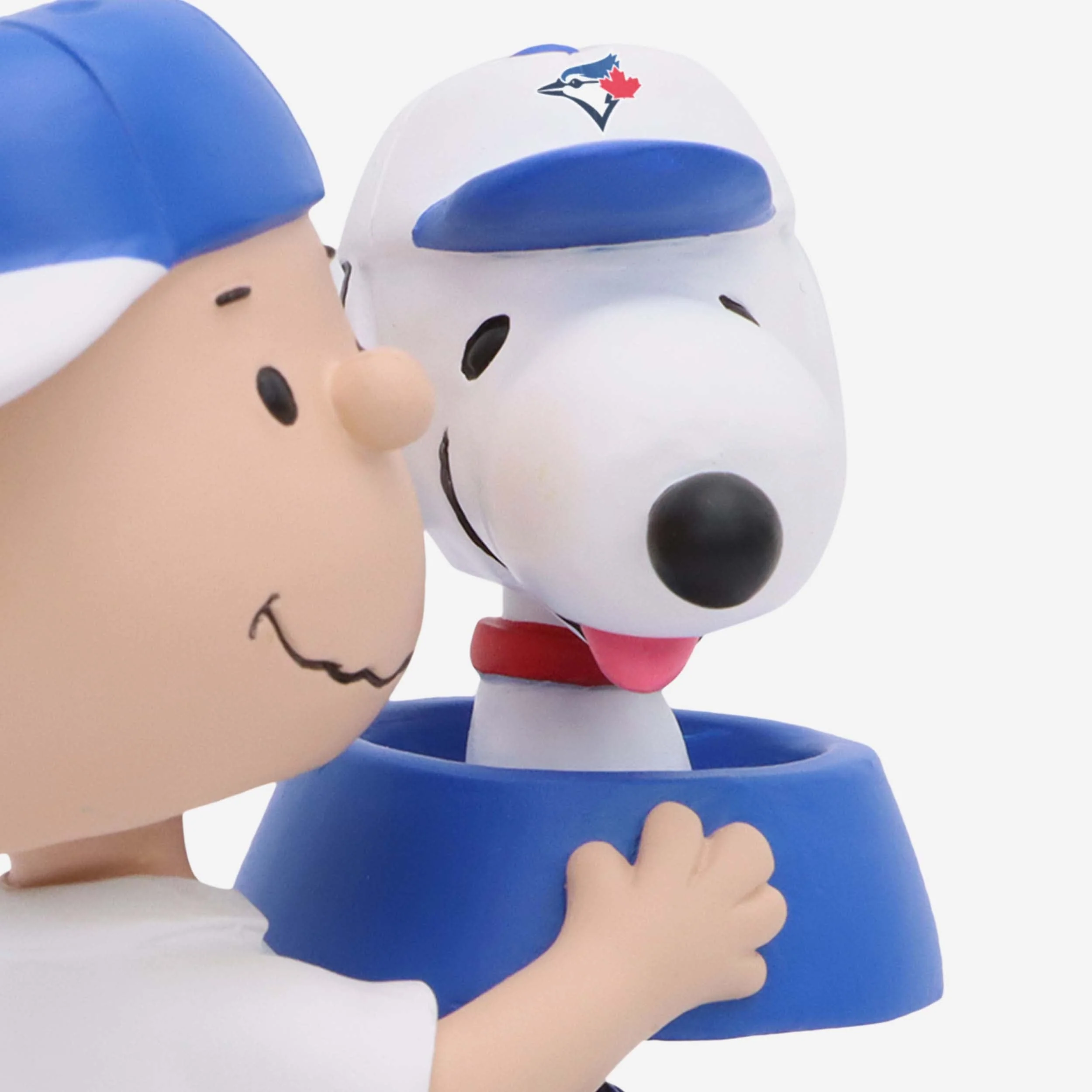 Toronto Blue Jays Charlie Brown & Snoopy Peanuts Dual Mini Bighead Bobblehead - Image 3