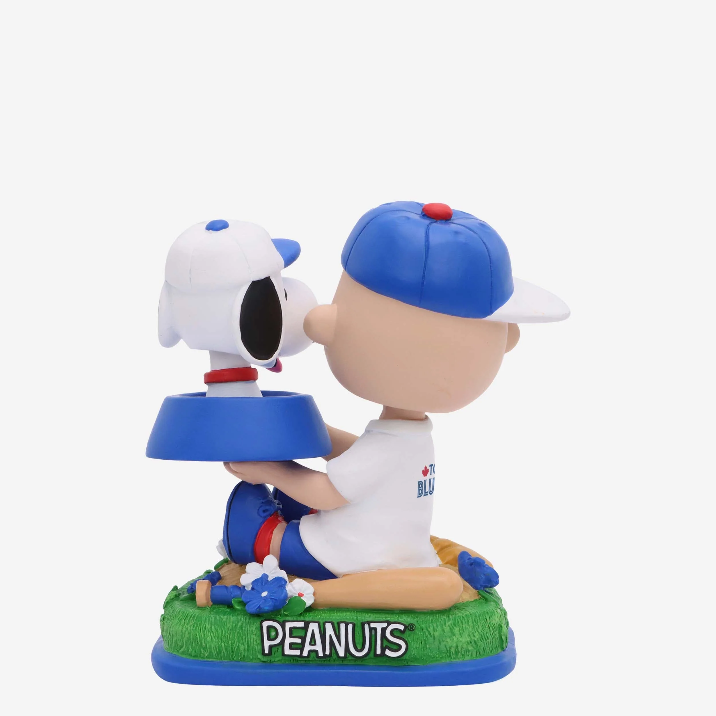 Toronto Blue Jays Charlie Brown & Snoopy Peanuts Dual Mini Bighead Bobblehead - Image 6