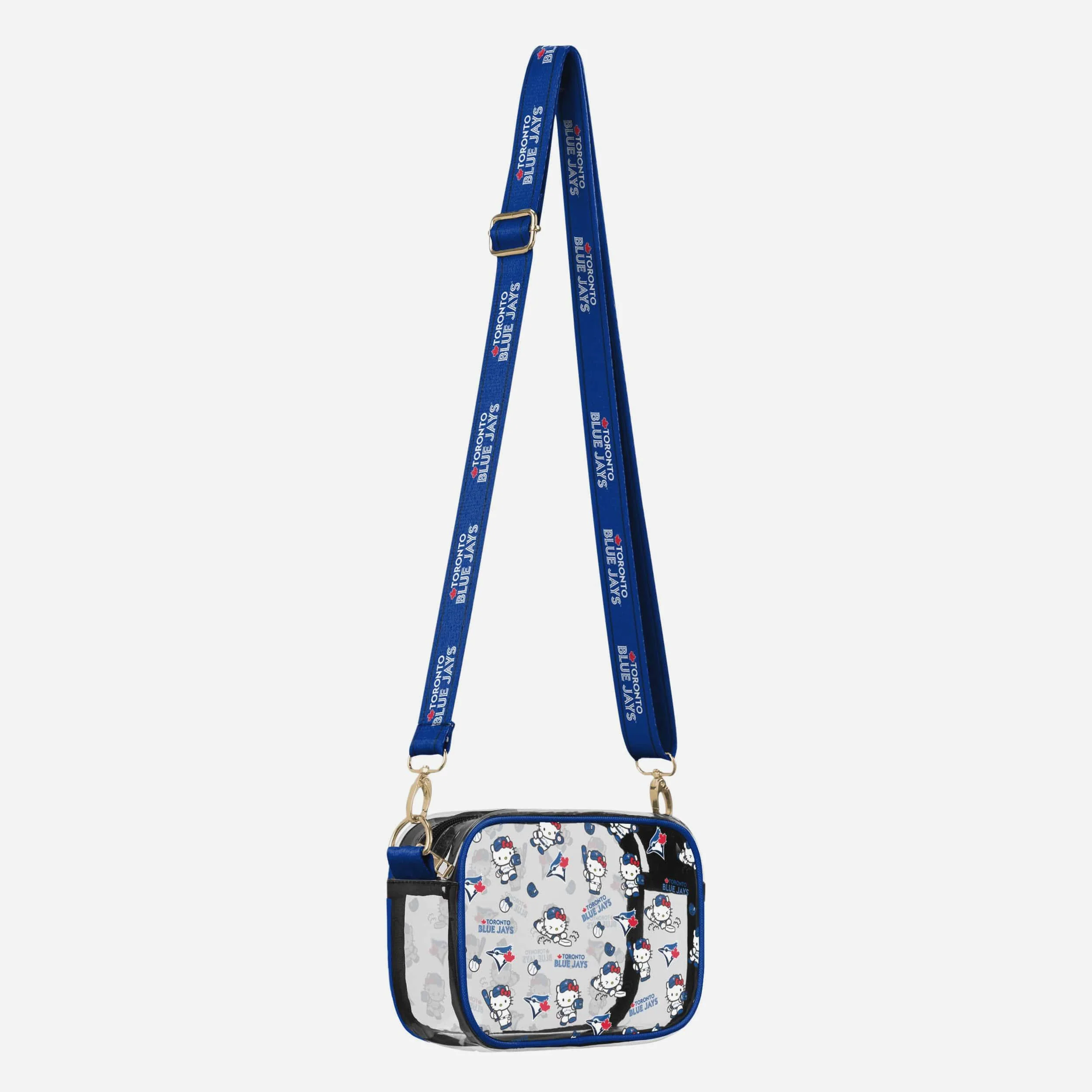 Toronto Blue Jays Hello Kitty® Clear Crossbody Bag - Image 2