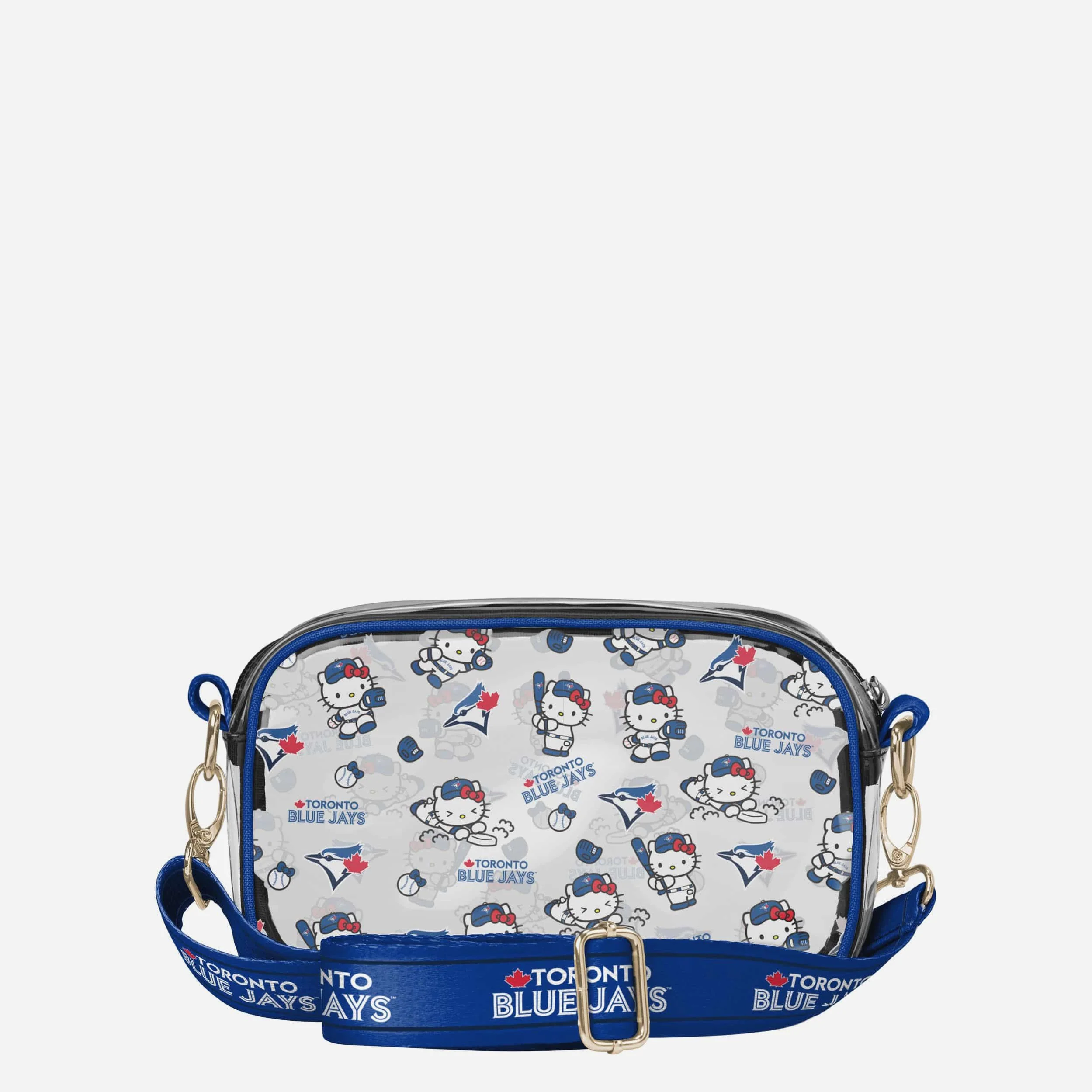 Toronto Blue Jays Hello Kitty® Clear Crossbody Bag - Image 5