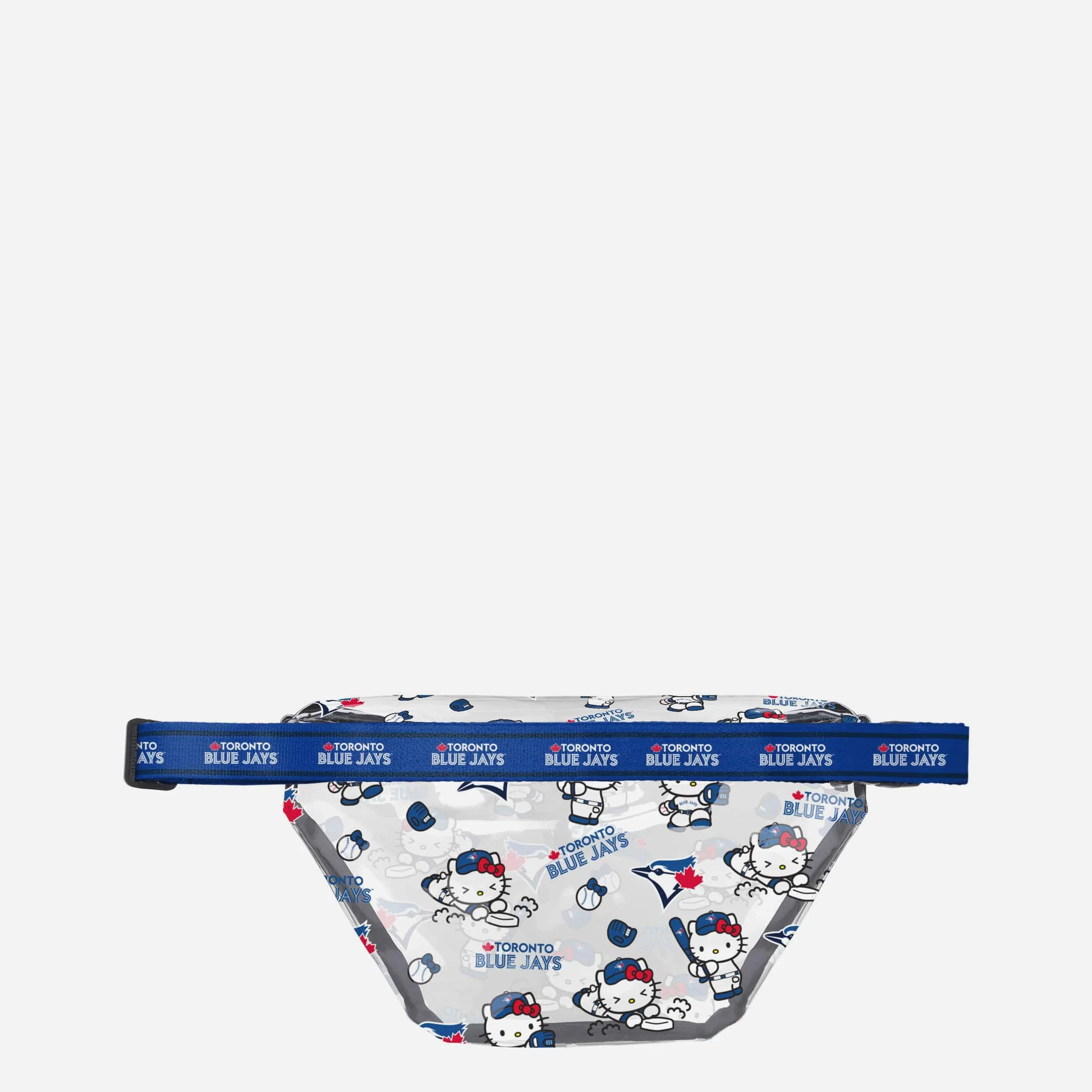 Toronto Blue Jays Hello Kitty® Clear Fanny Pack - Image 2