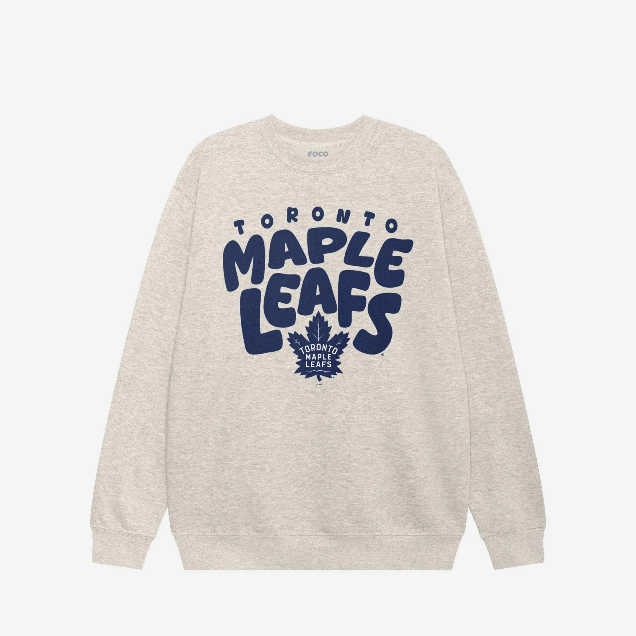 Toronto Maple Leafs Bubble Crew Neck Sweatshirt