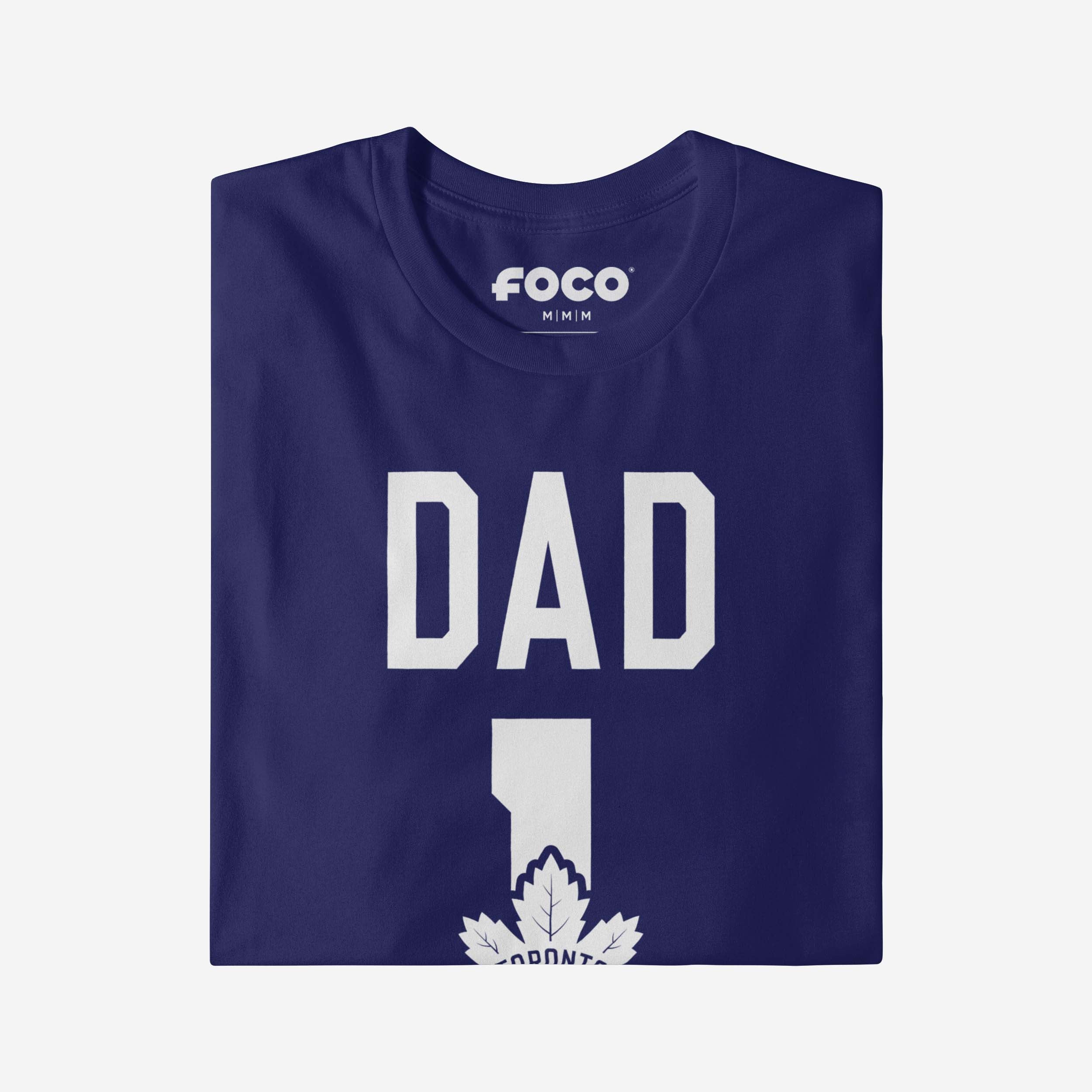 Toronto Maple Leafs Number 1 Dad T-Shirt - Image 3