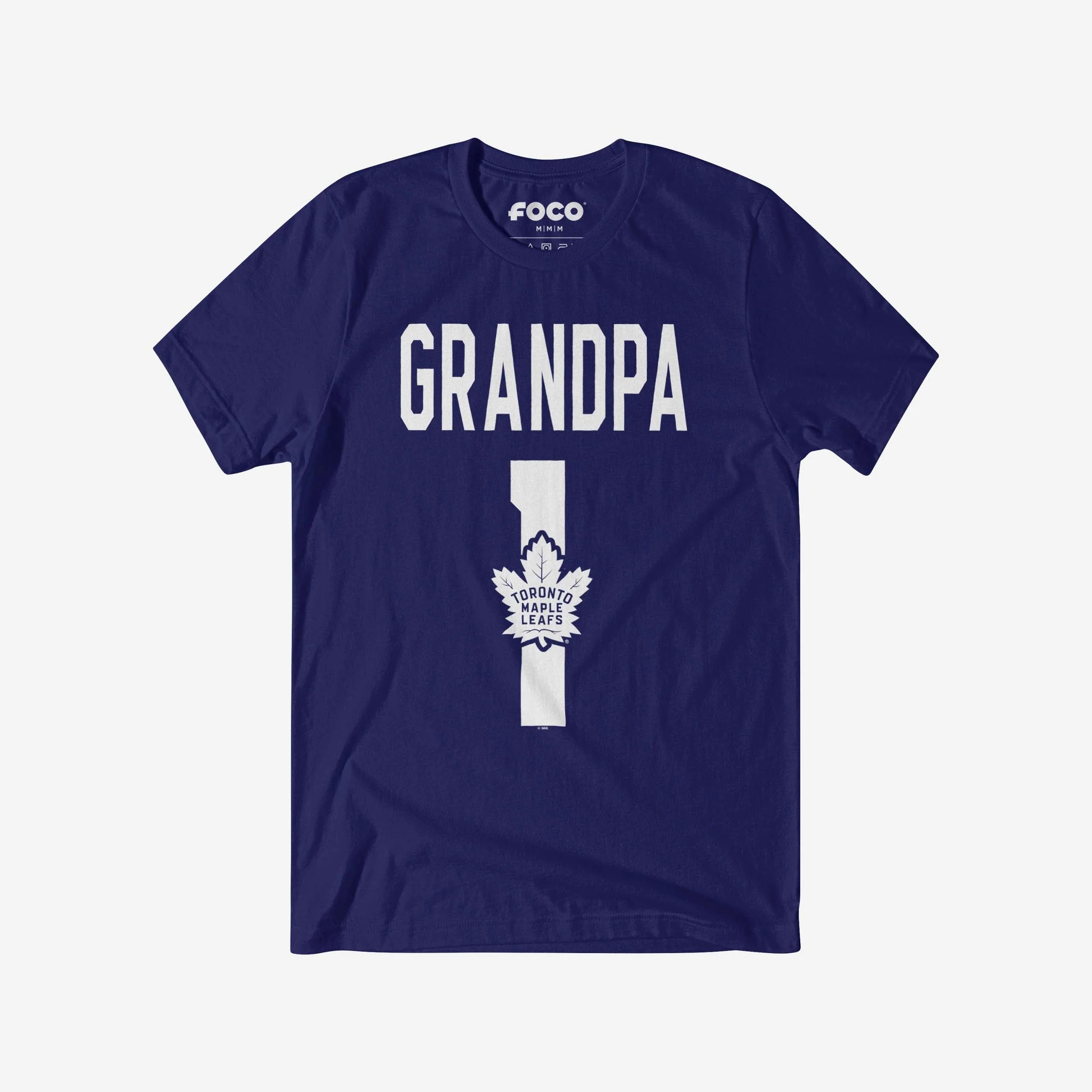 Toronto Maple Leafs Number 1 Grandpa T-Shirt