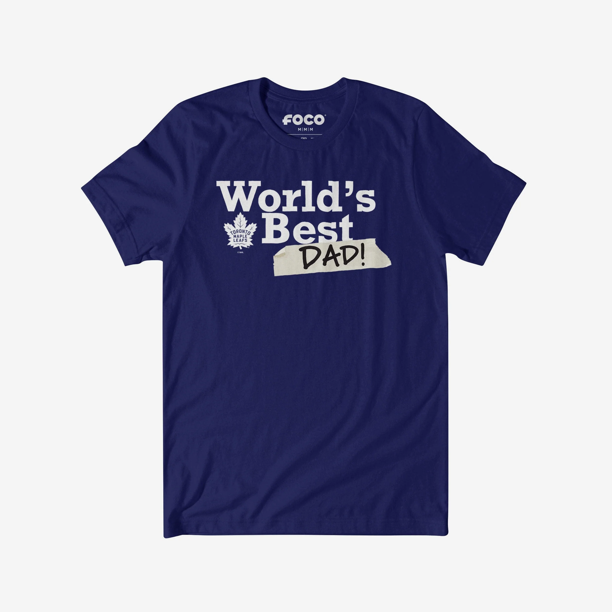 Toronto Maple Leafs World's Best Dad T-Shirt