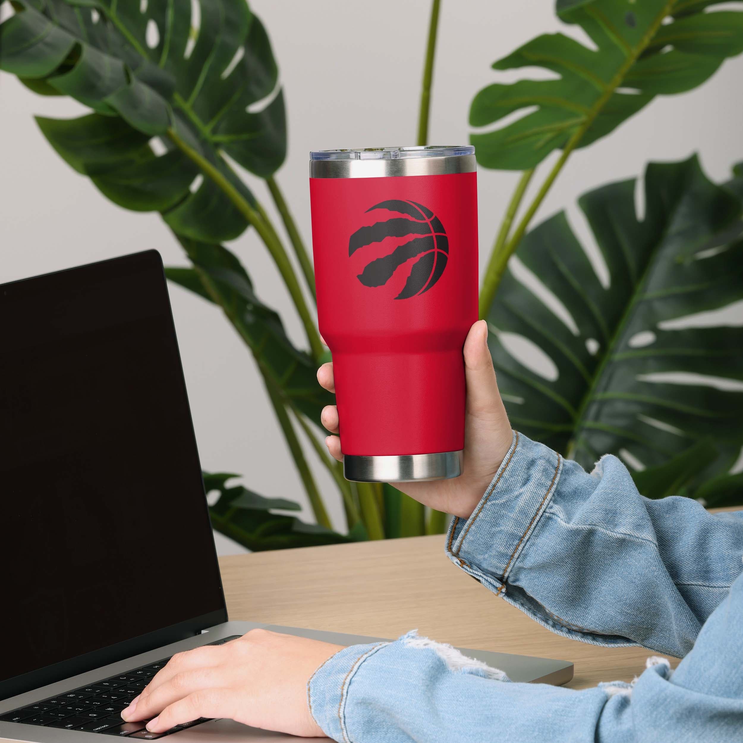 Toronto Raptors Team Logo 30 oz Tumbler - Image 2