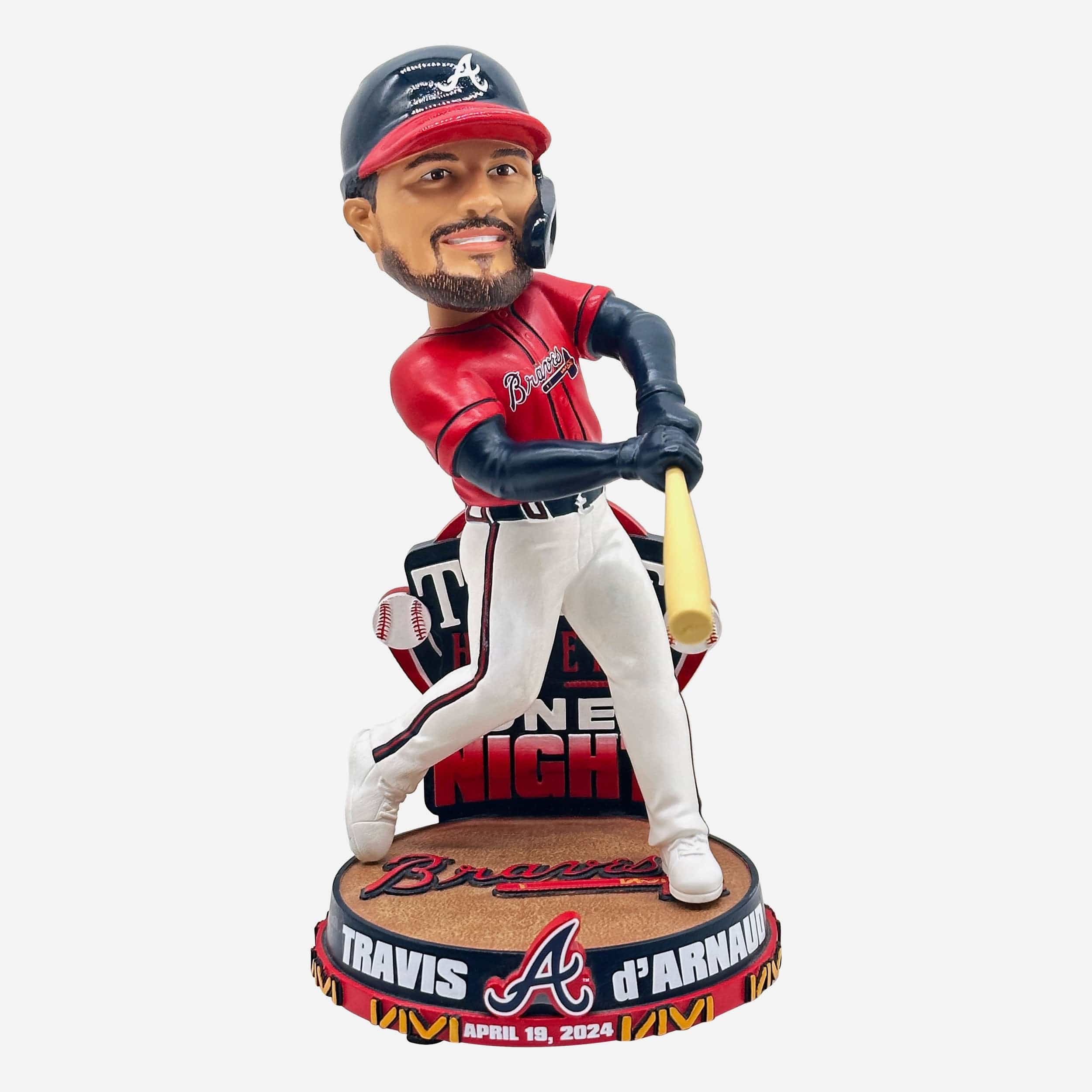 Travis D'Arnaud Atlanta Braves Gamebreaker Bobblehead