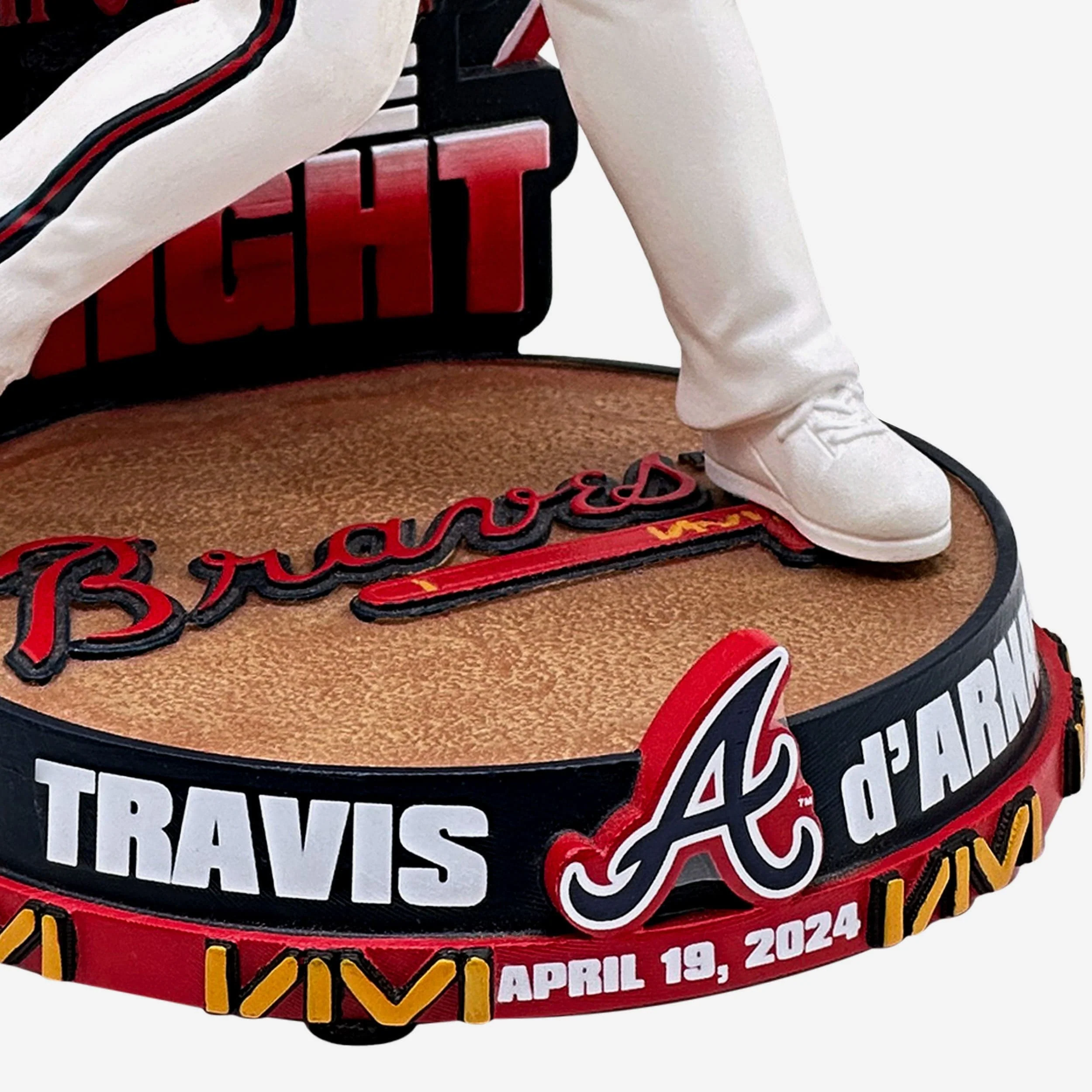 Travis D'Arnaud Atlanta Braves Gamebreaker Bobblehead - Image 3