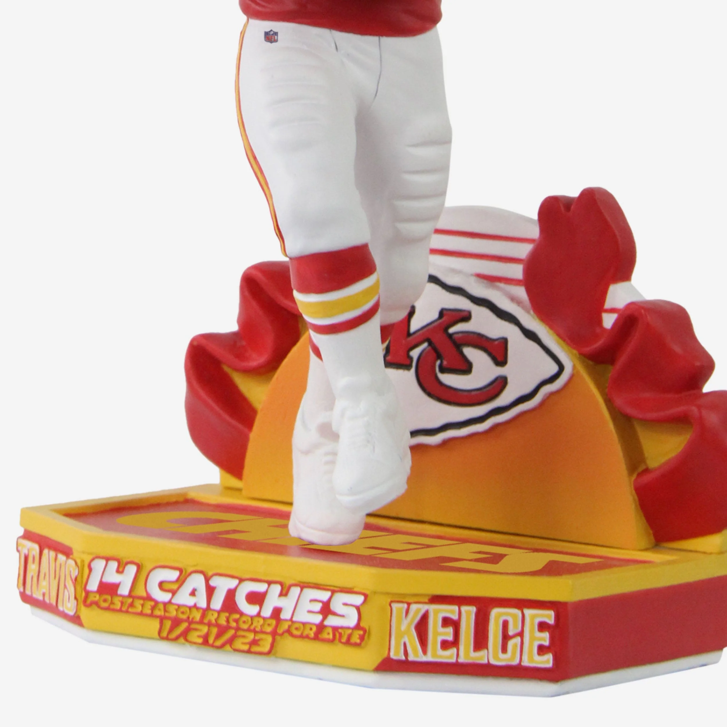 Travis Kelce Kansas City Chiefs 14 Reception Playoff Game Bobblehead - Image 3