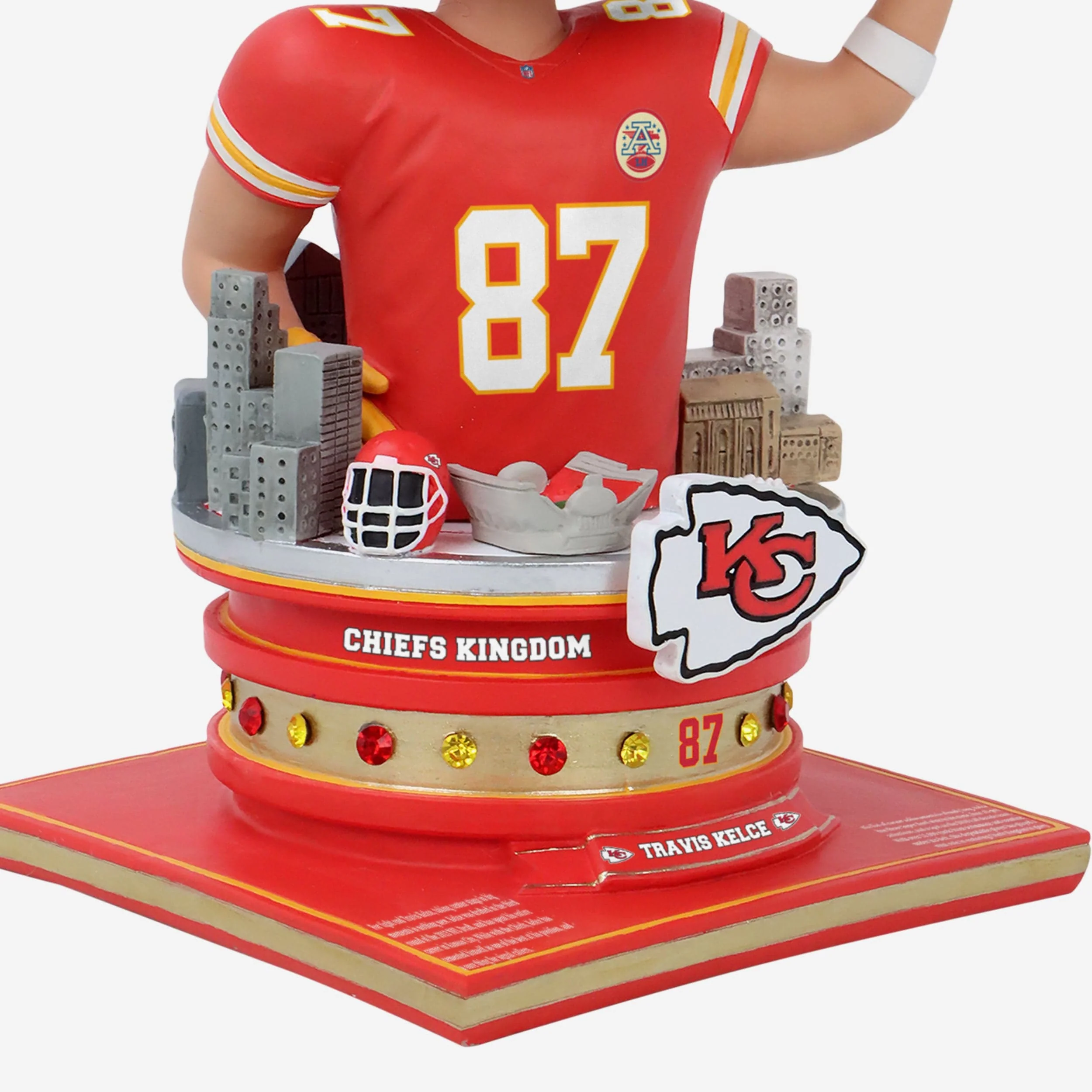 Travis Kelce Kansas City Chiefs Bust Bighead Bobblehead - Image 3