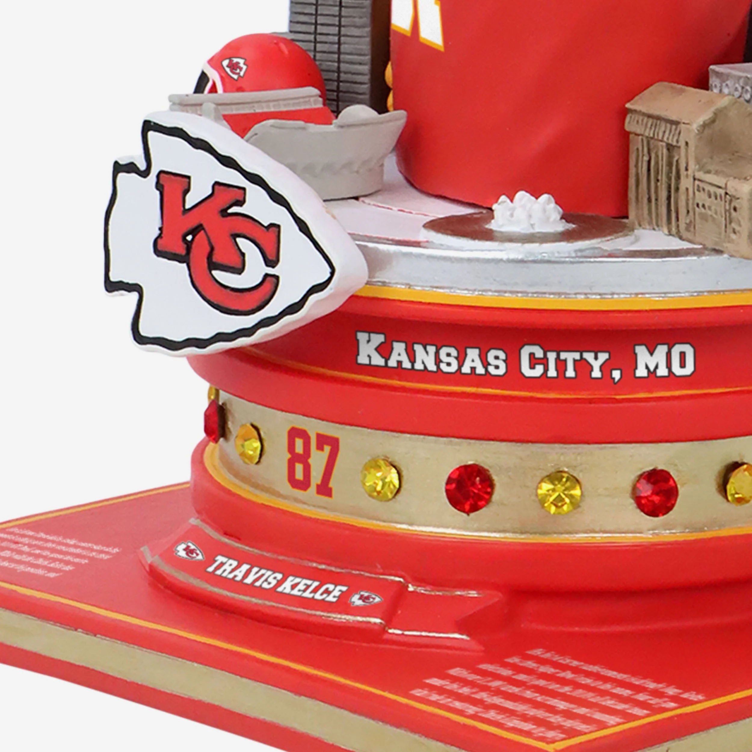 Travis Kelce Kansas City Chiefs Bust Bighead Bobblehead - Image 4