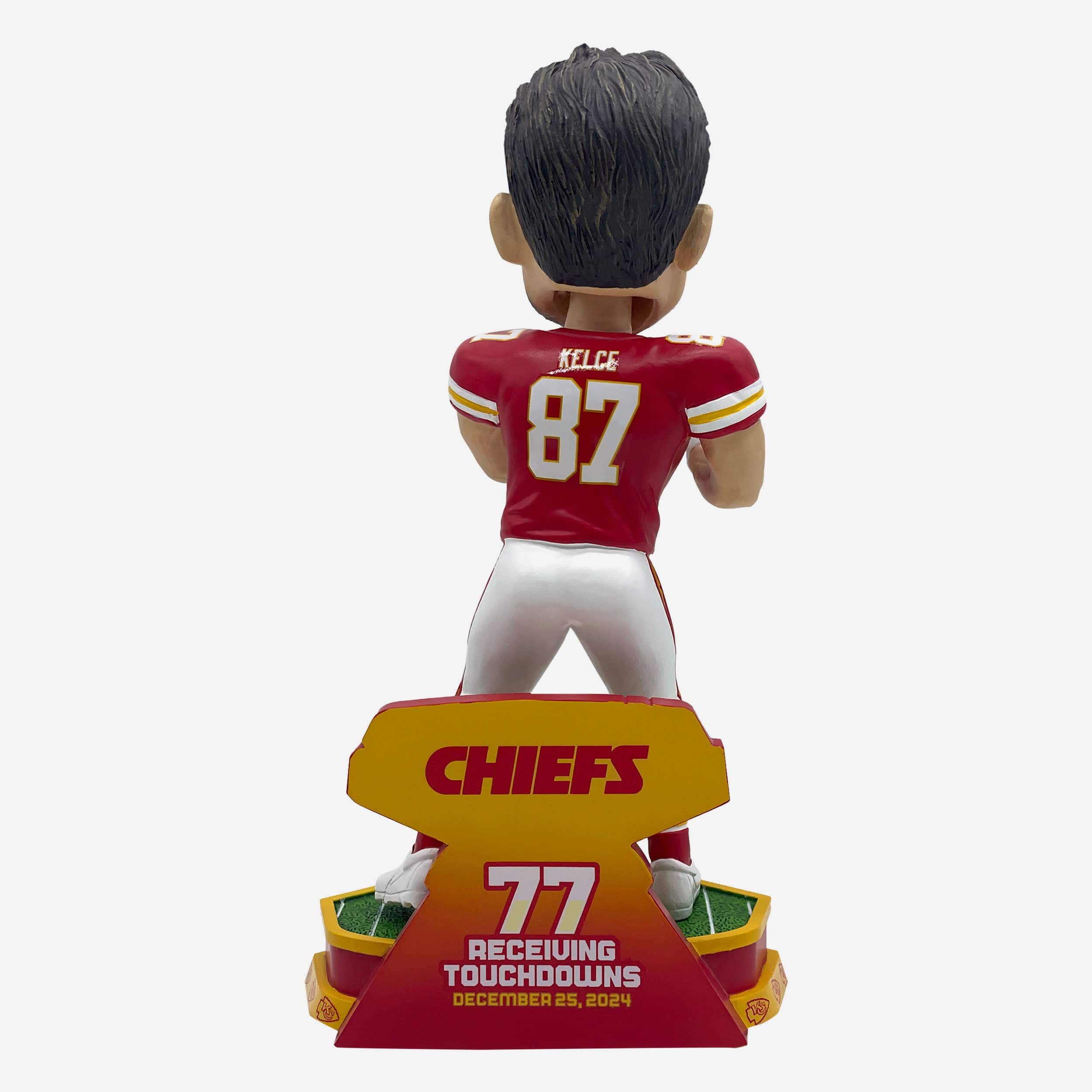 Travis Kelce Kansas City Chiefs Career Franchise Touchdown Catch Record Bobblehead - Image 5