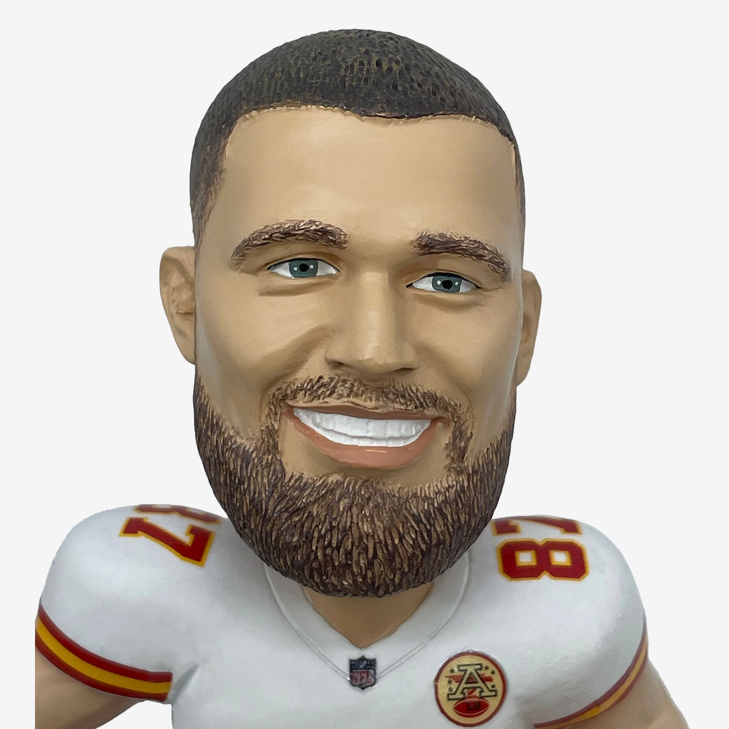 Travis Kelce Kansas City Chiefs Career Postseason Reception Record Bobblehead - Image 2