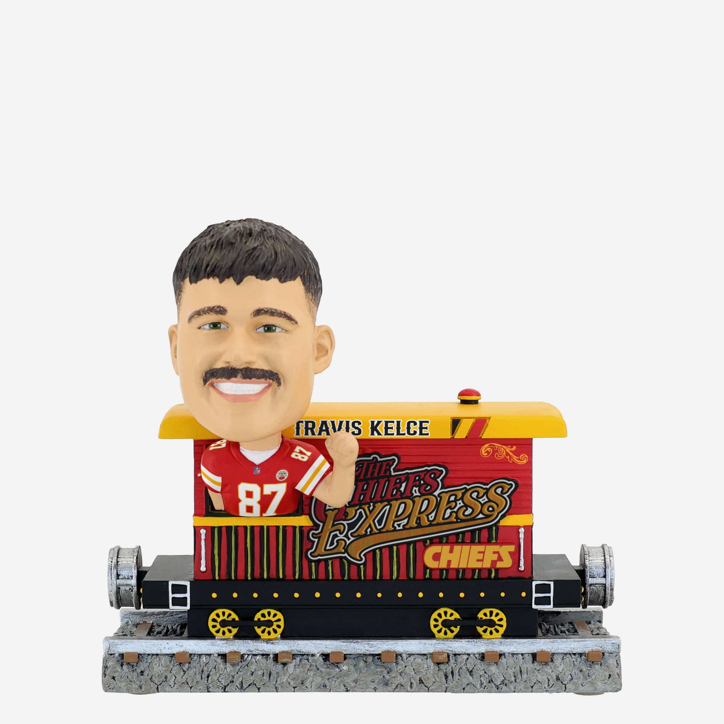 Travis Kelce Kansas City Chiefs Express Train Bobblehead
