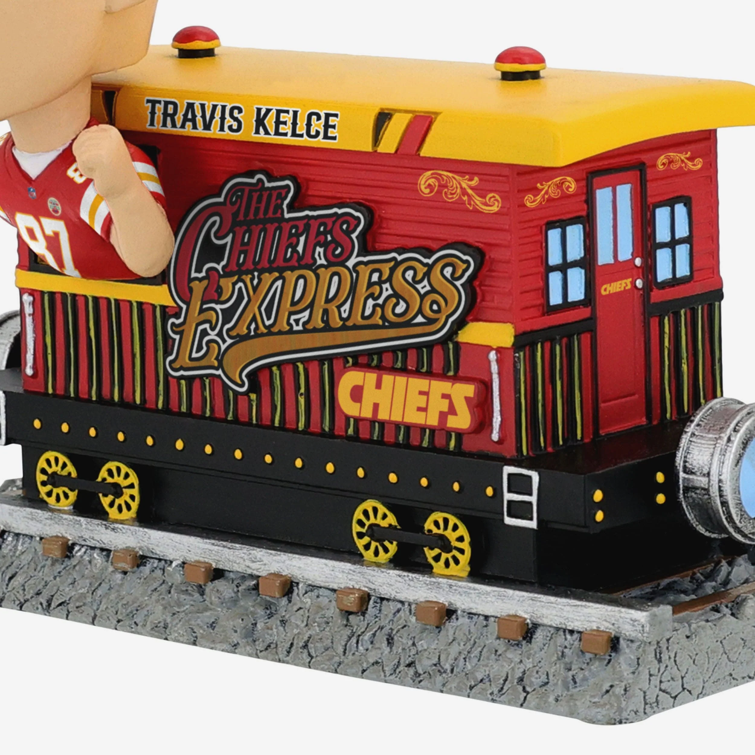 Travis Kelce Kansas City Chiefs Express Train Bobblehead - Image 3