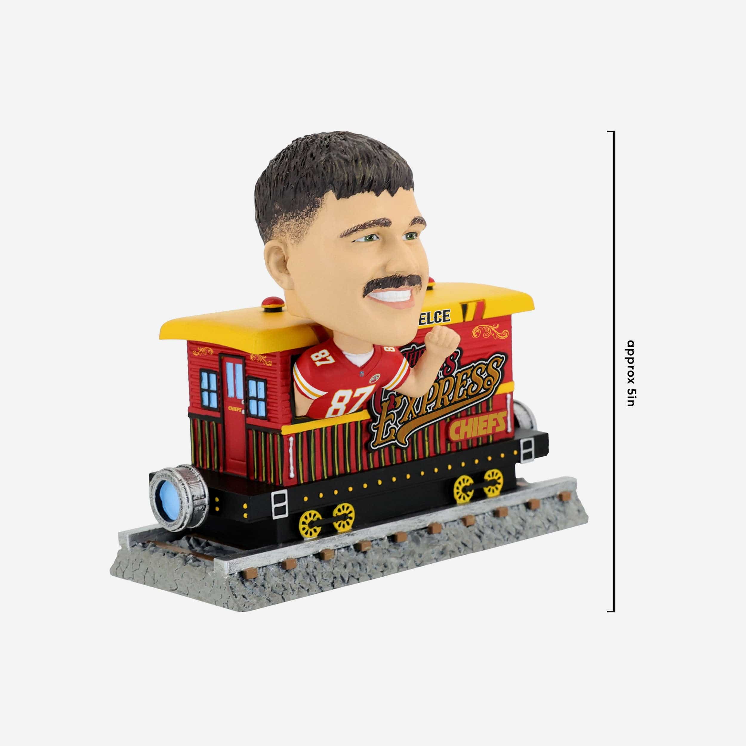 Travis Kelce Kansas City Chiefs Express Train Bobblehead - Image 4