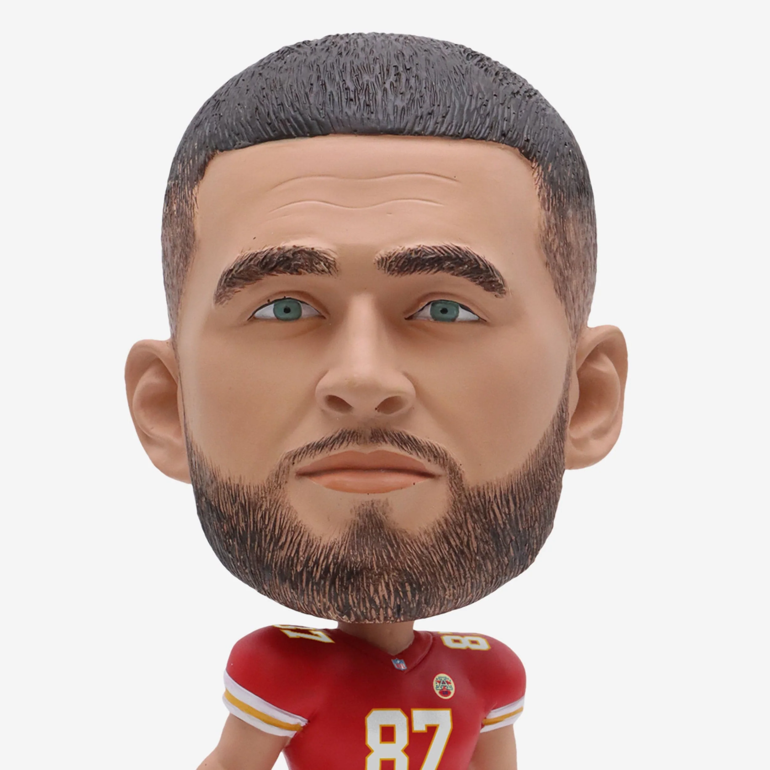 Travis Kelce Kansas City Chiefs Field Stripe Bighead Bobblehead - Image 2