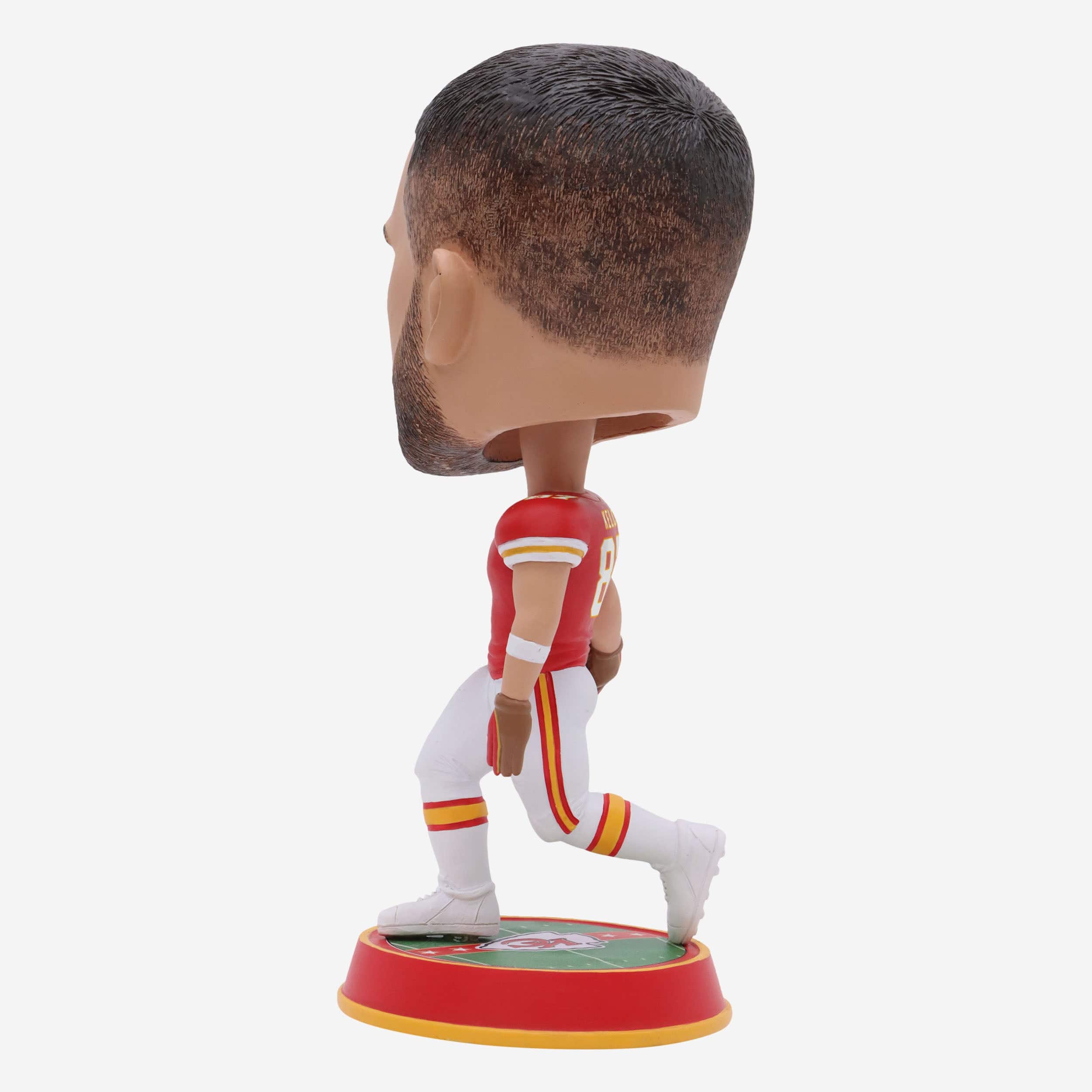 Travis Kelce Kansas City Chiefs Field Stripe Bighead Bobblehead - Image 5
