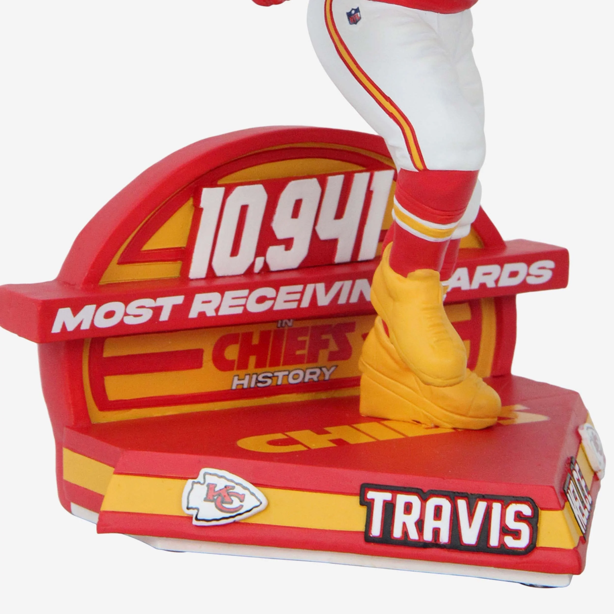 Travis Kelce Kansas City Chiefs Franchise Receiving Yards Record Bobblehead - Image 3