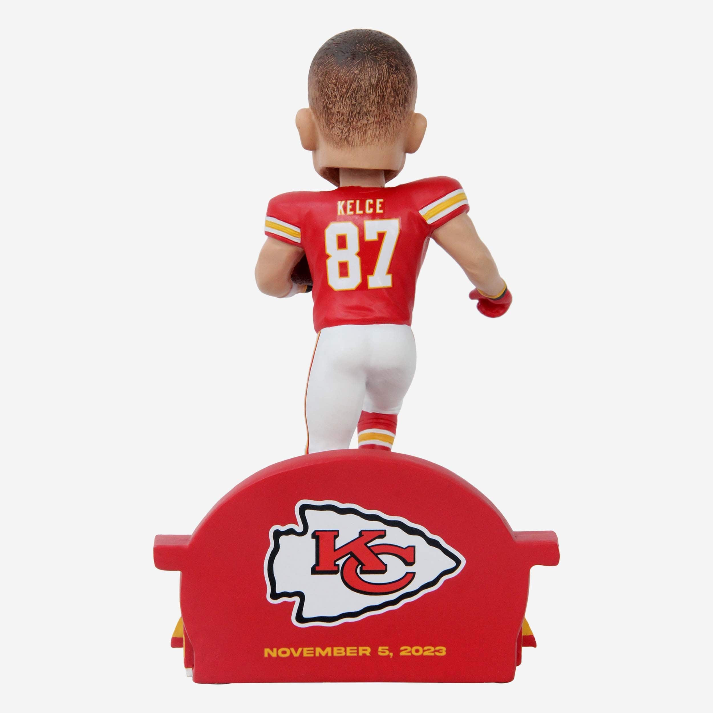 Travis Kelce Kansas City Chiefs Franchise Receiving Yards Record Bobblehead - Image 5