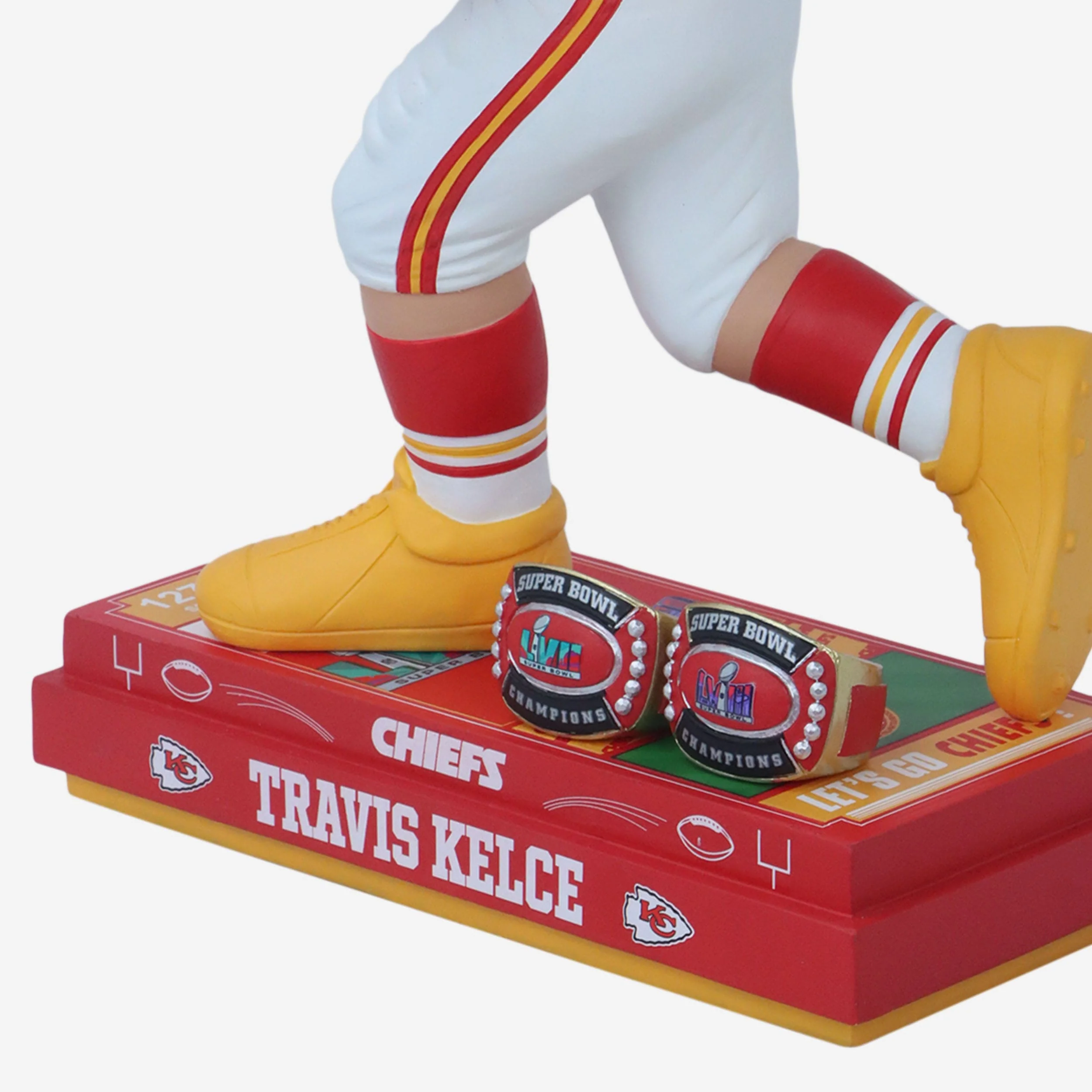 Travis Kelce Kansas City Chiefs Super Bowl LVIII Champions 18 in Bobblehead - Image 3