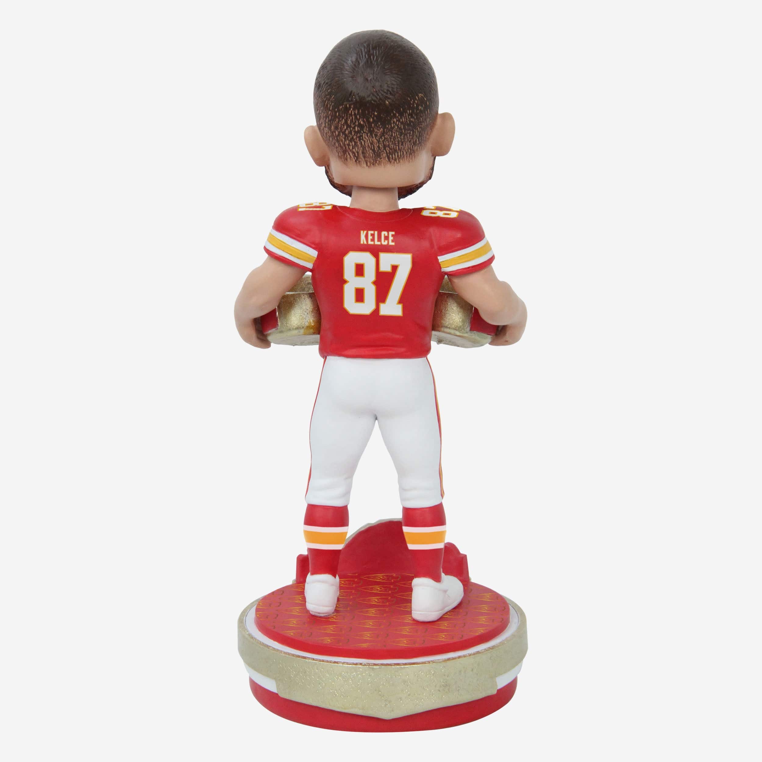 Travis Kelce Kansas City Chiefs Super Bowl LVIII Champions Bobblehead - Image 2