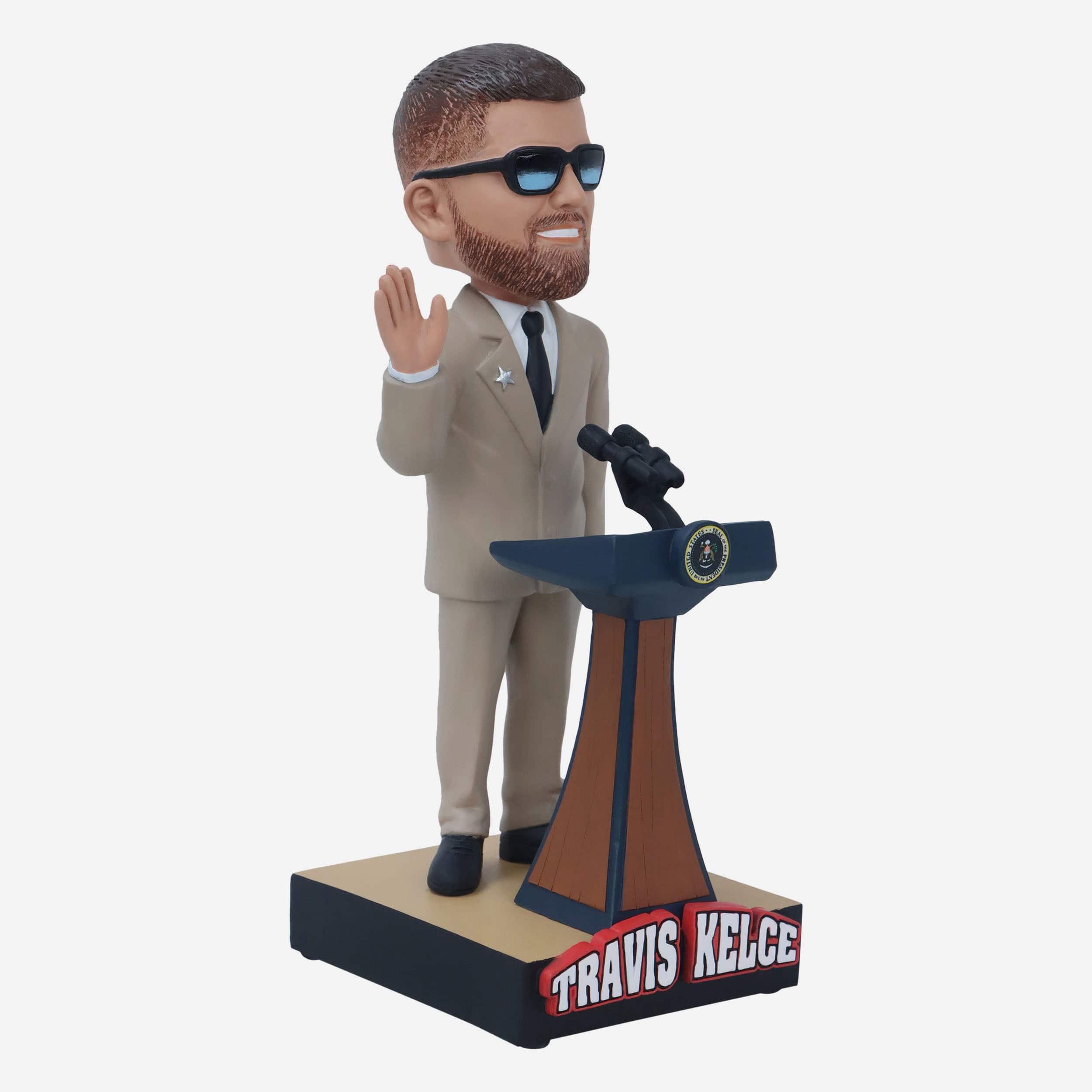 Travis Kelce Presidential Podium Bobblehead - Image 4