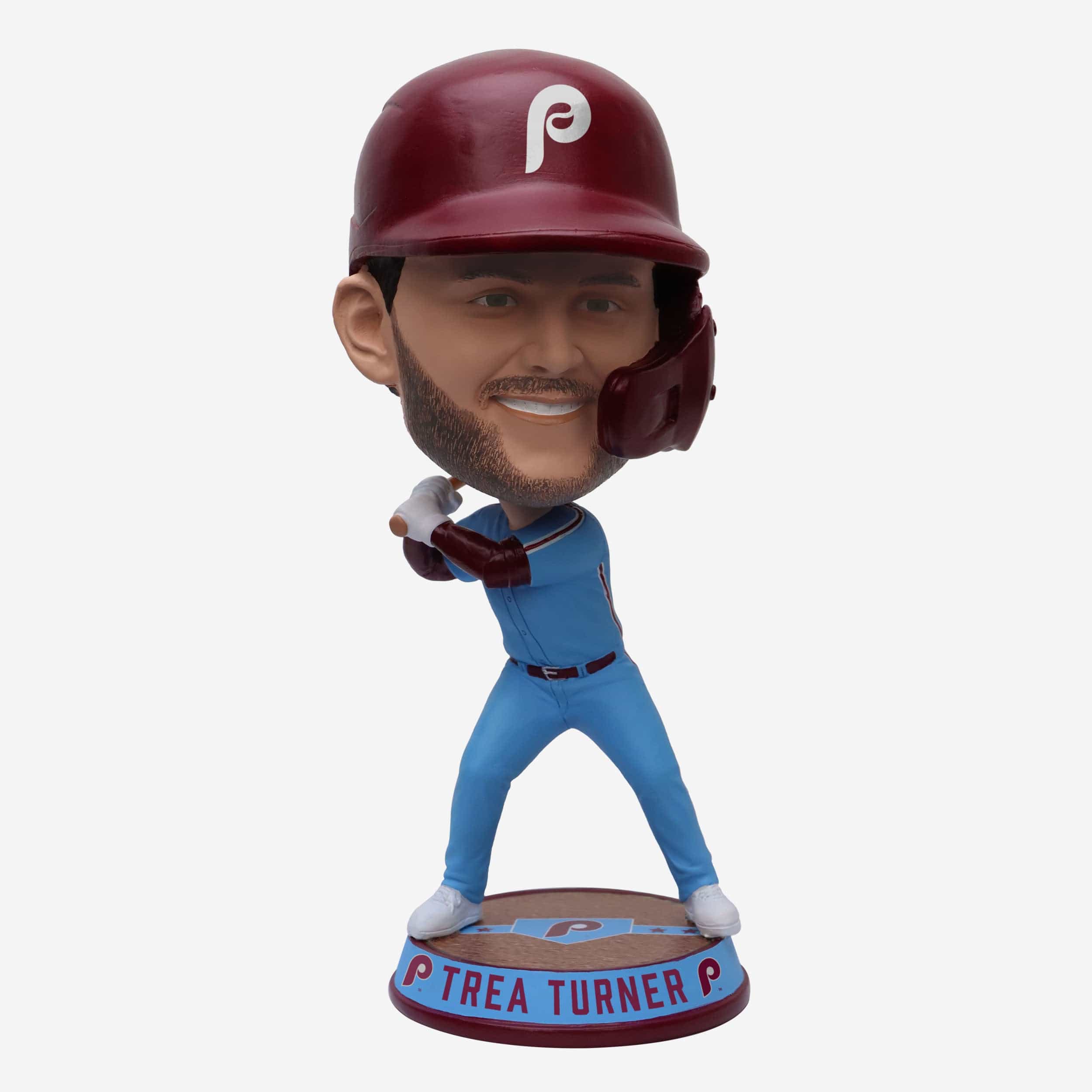 Trea Turner Philadelphia Phillies Powder Blue Uniform Field Stripe Bighead Bobblehead